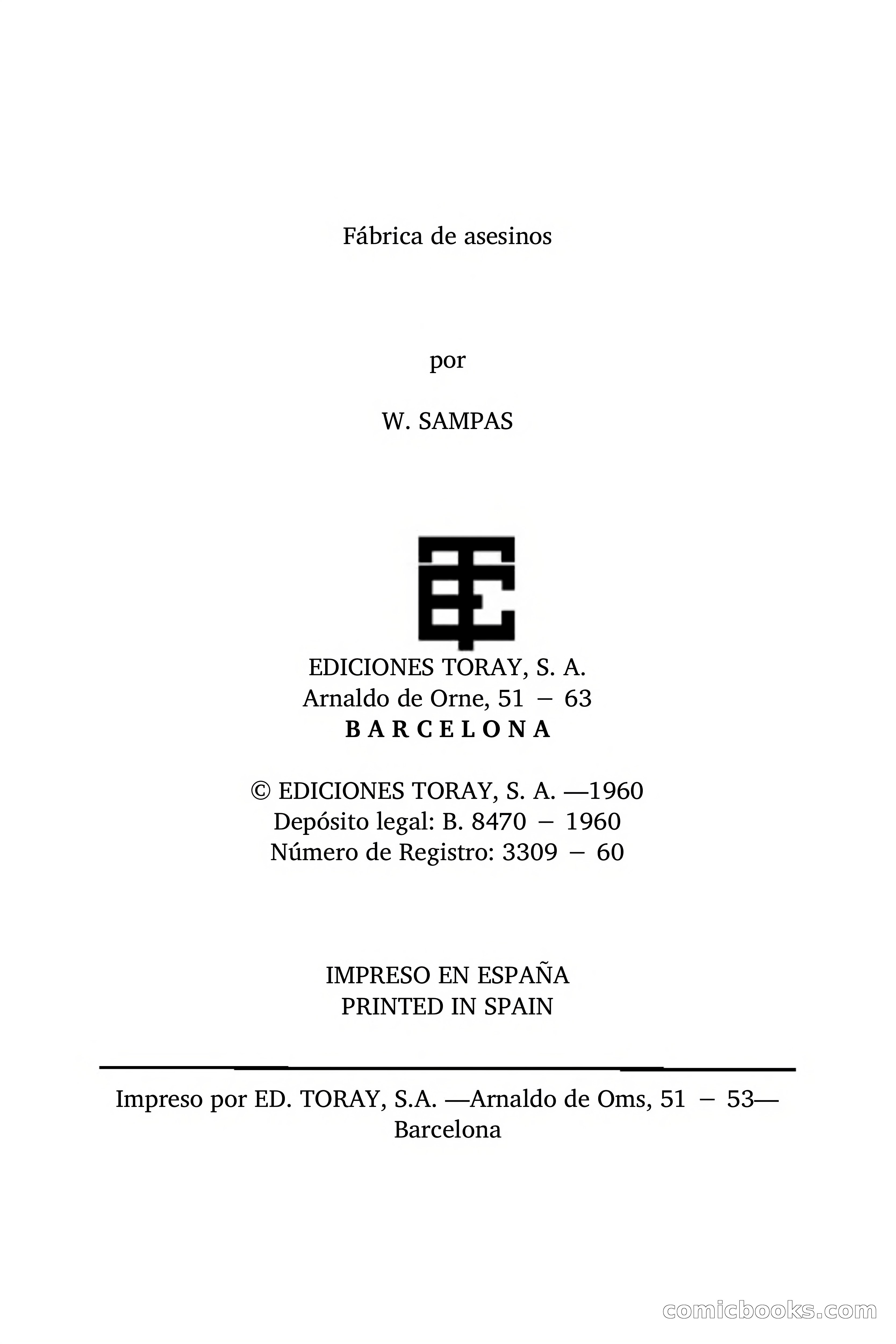 Fábrica de asesinos — page 3 of 96
