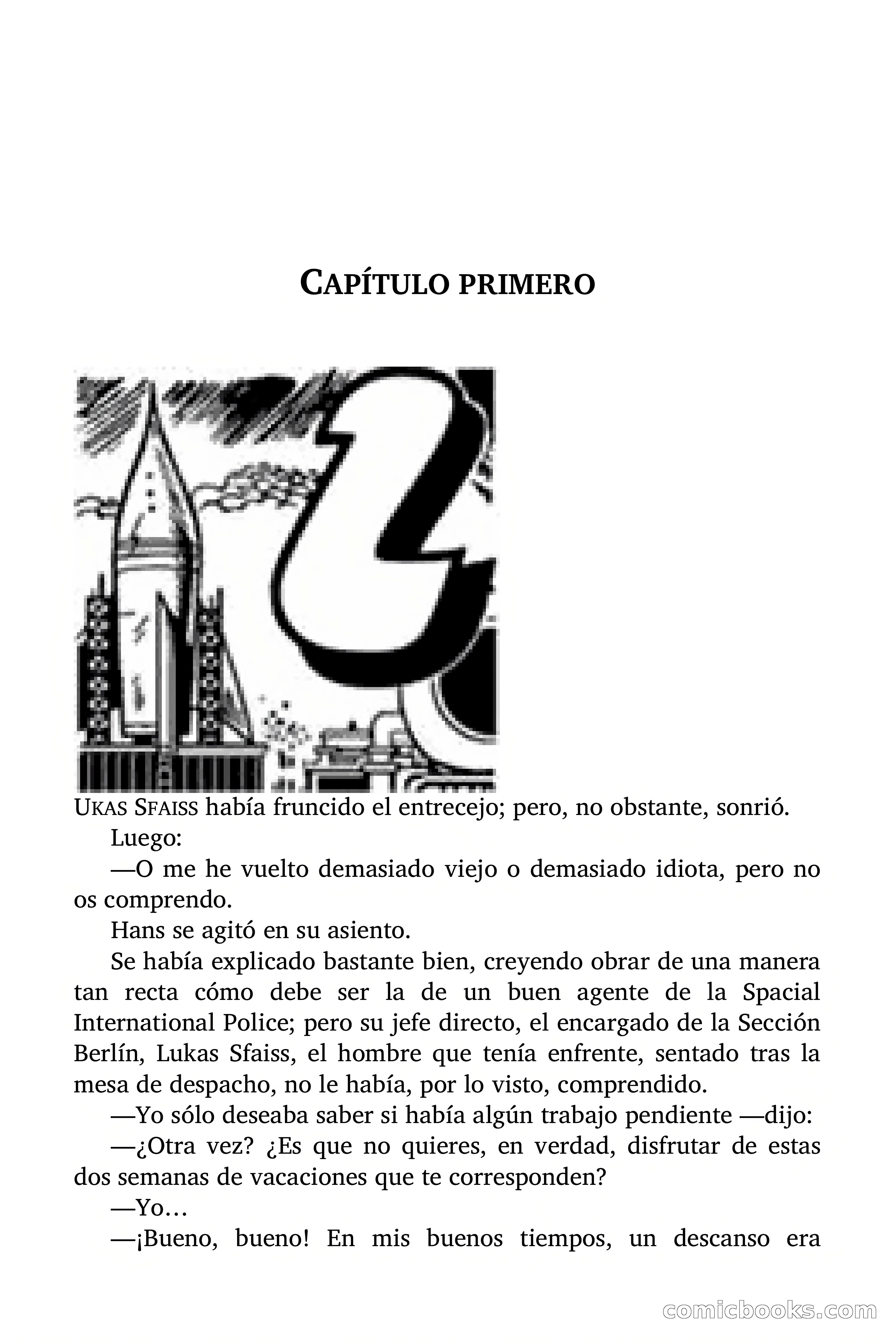 SIP: Spacial International Police — Ídolos de barro — page 7 of 107