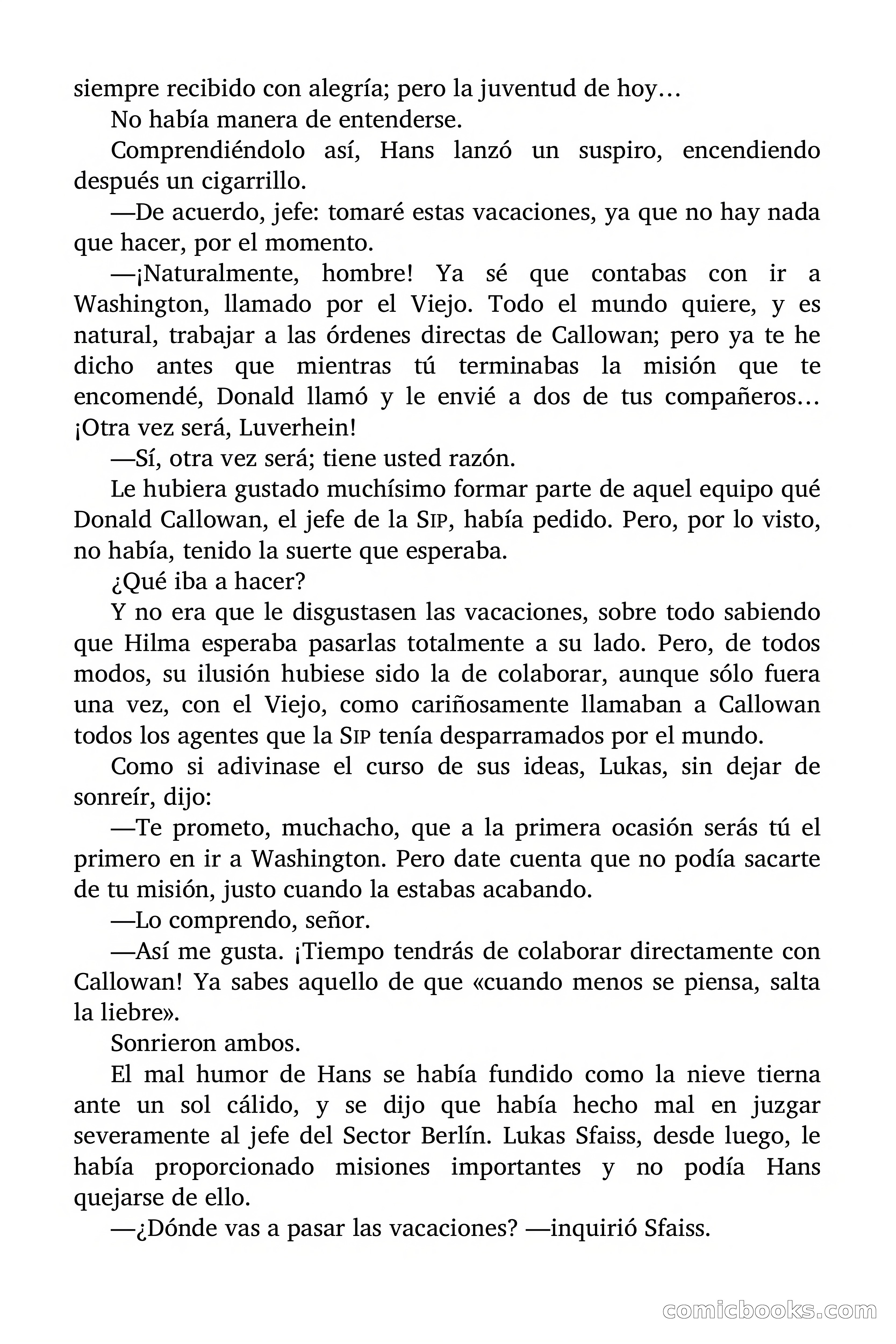 SIP: Spacial International Police — Ídolos de barro — page 8 of 107