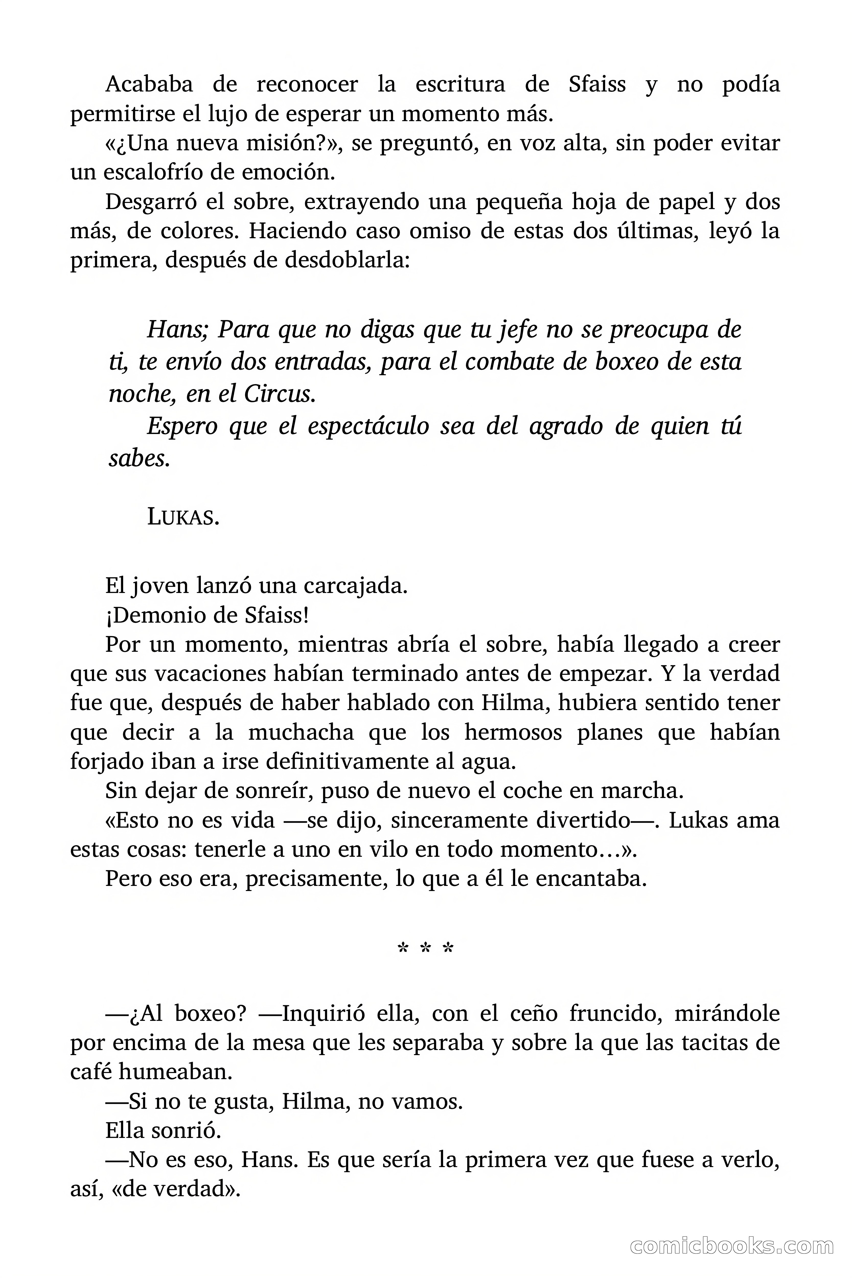 SIP: Spacial International Police — Ídolos de barro — page 13 of 107