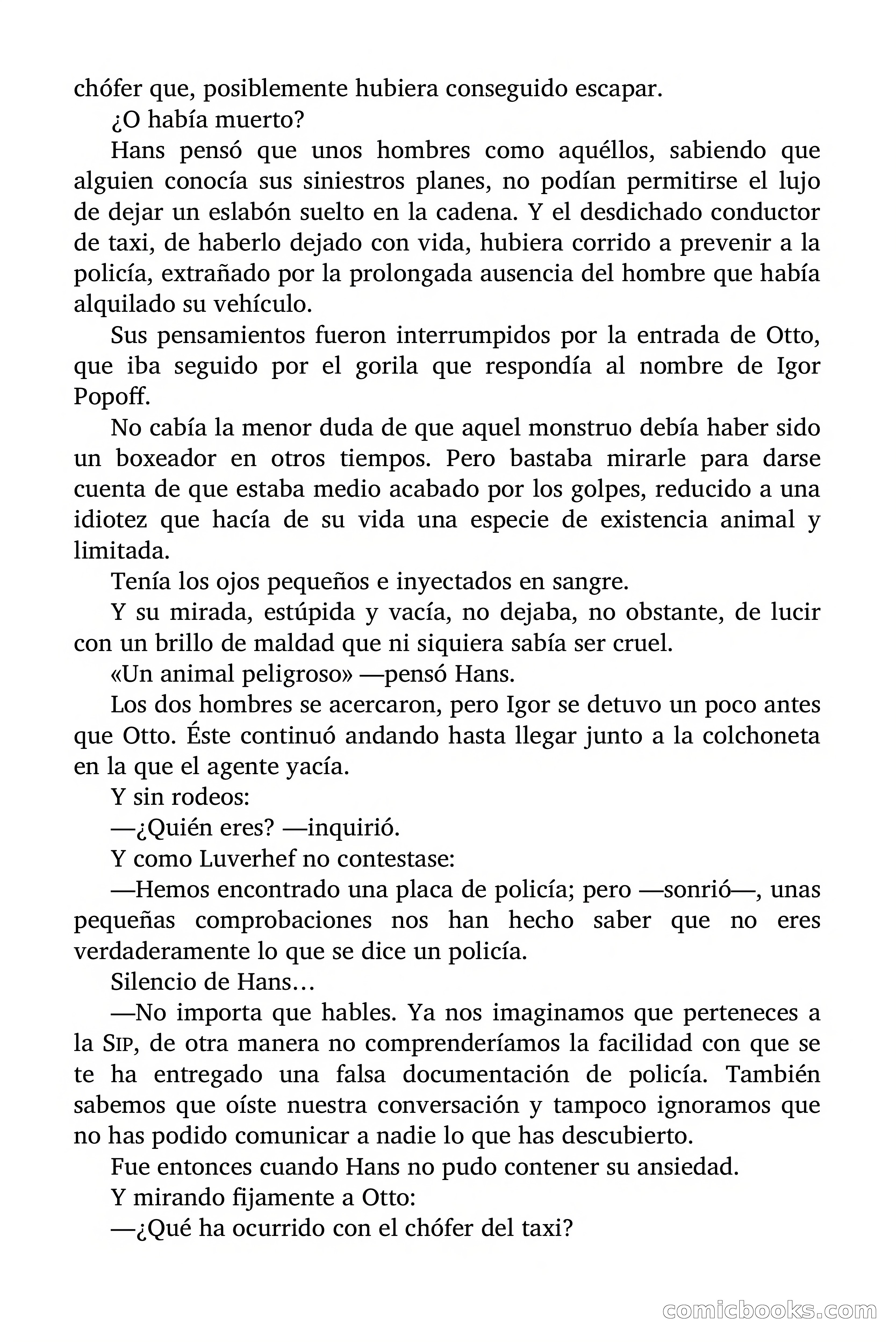 SIP: Spacial International Police — Ídolos de barro — page 29 of 107