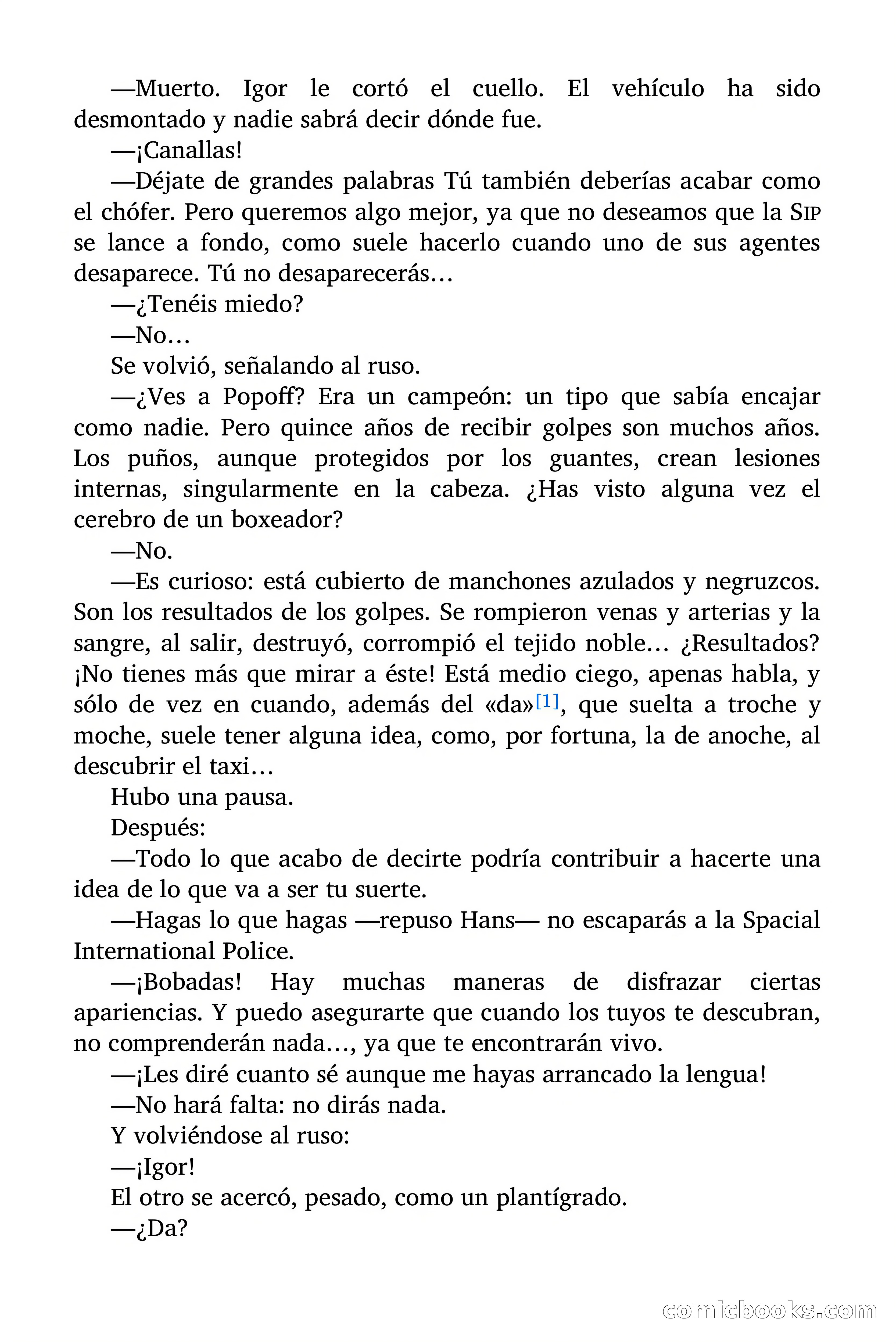 SIP: Spacial International Police — Ídolos de barro — page 30 of 107