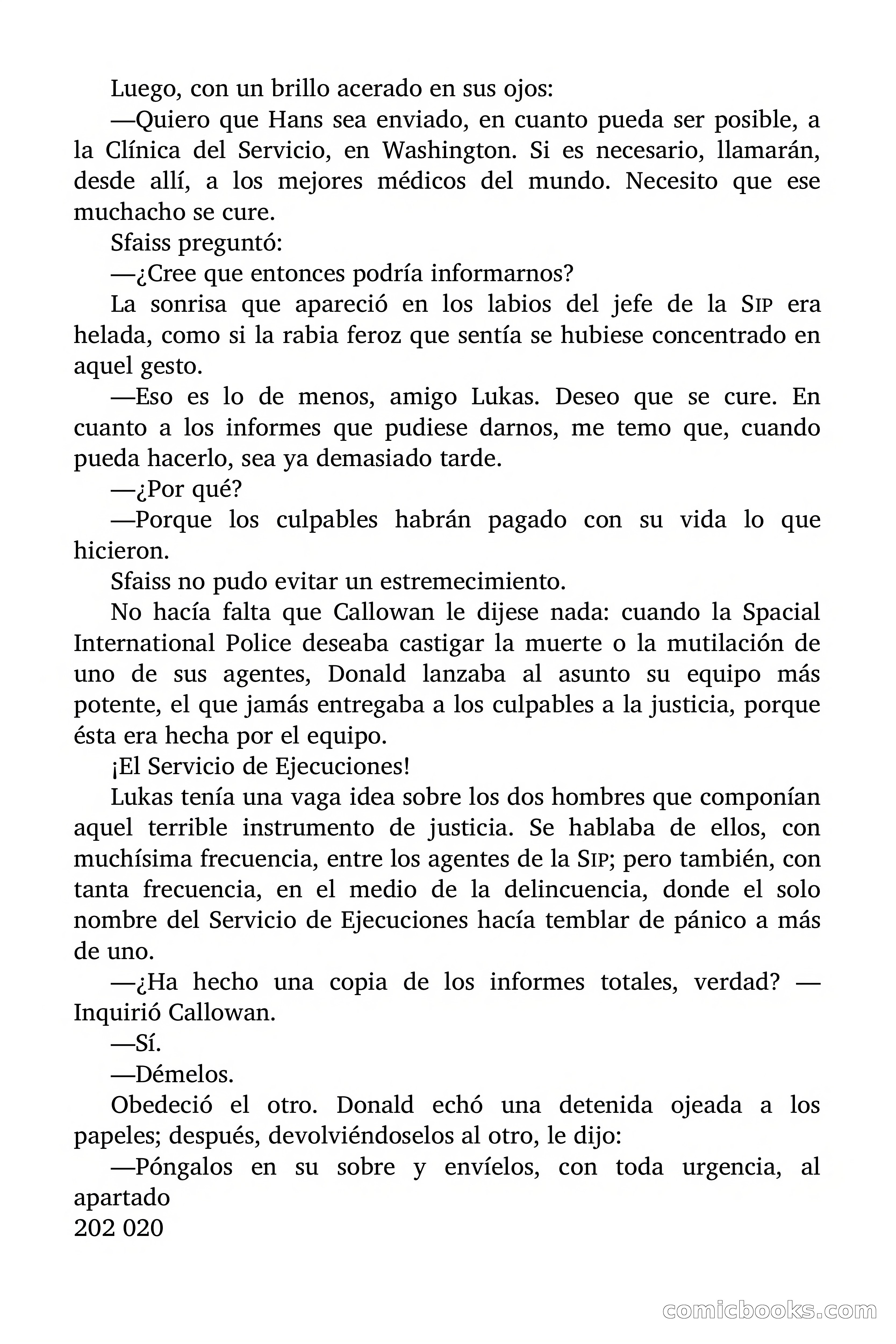 SIP: Spacial International Police — Ídolos de barro — page 38 of 107