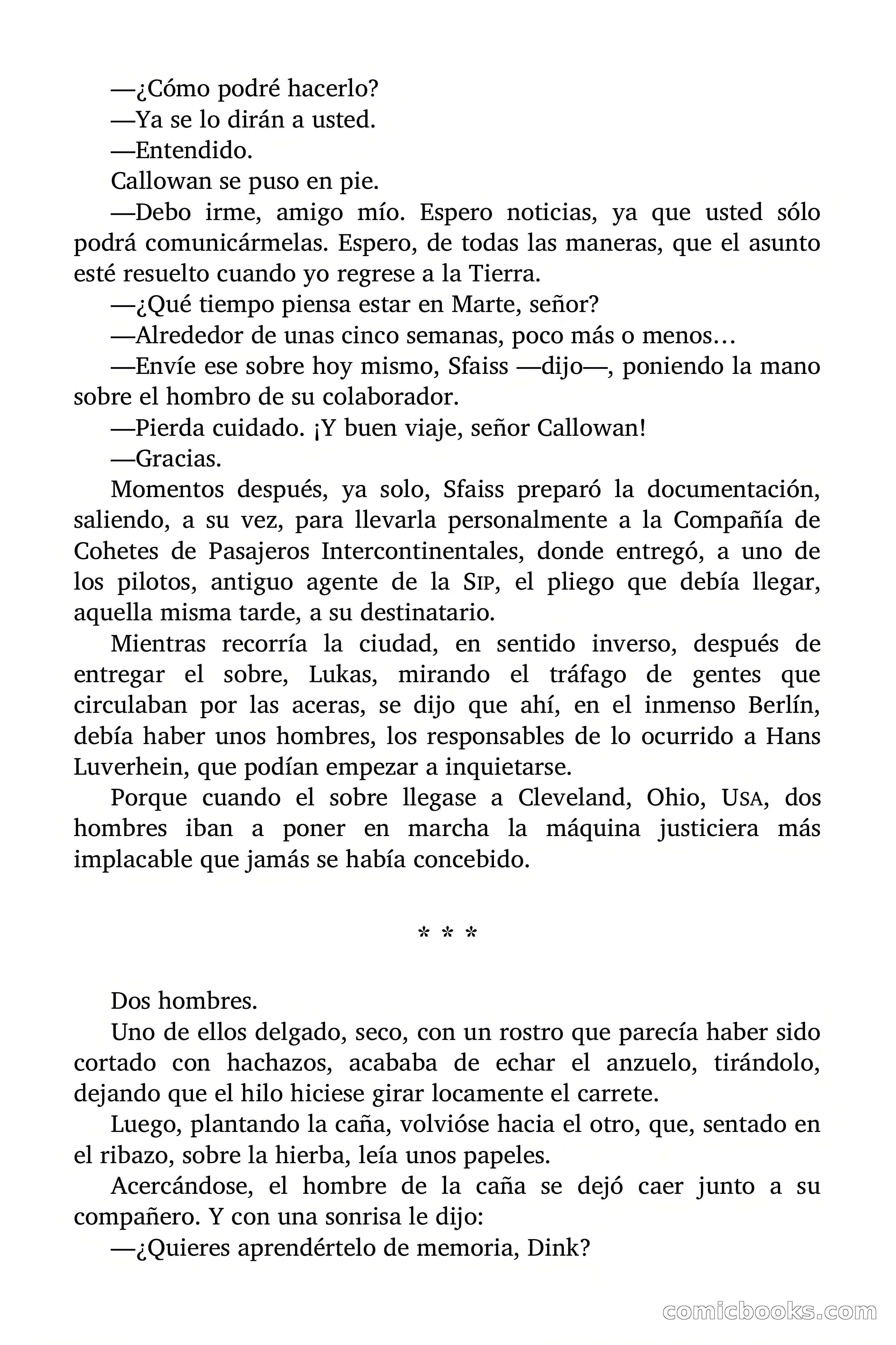 SIP: Spacial International Police — Ídolos de barro — page 40 of 107