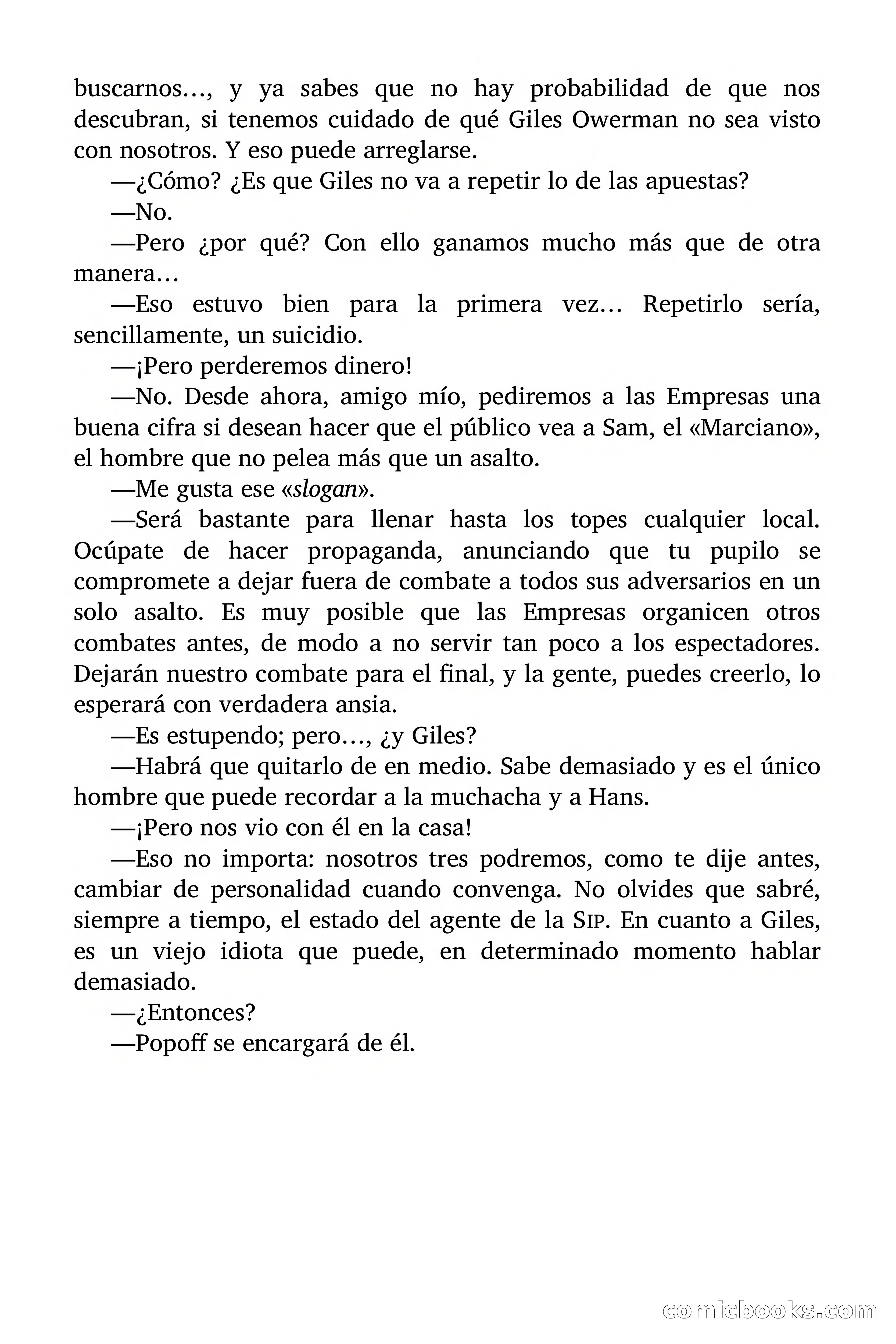 SIP: Spacial International Police — Ídolos de barro — page 47 of 107