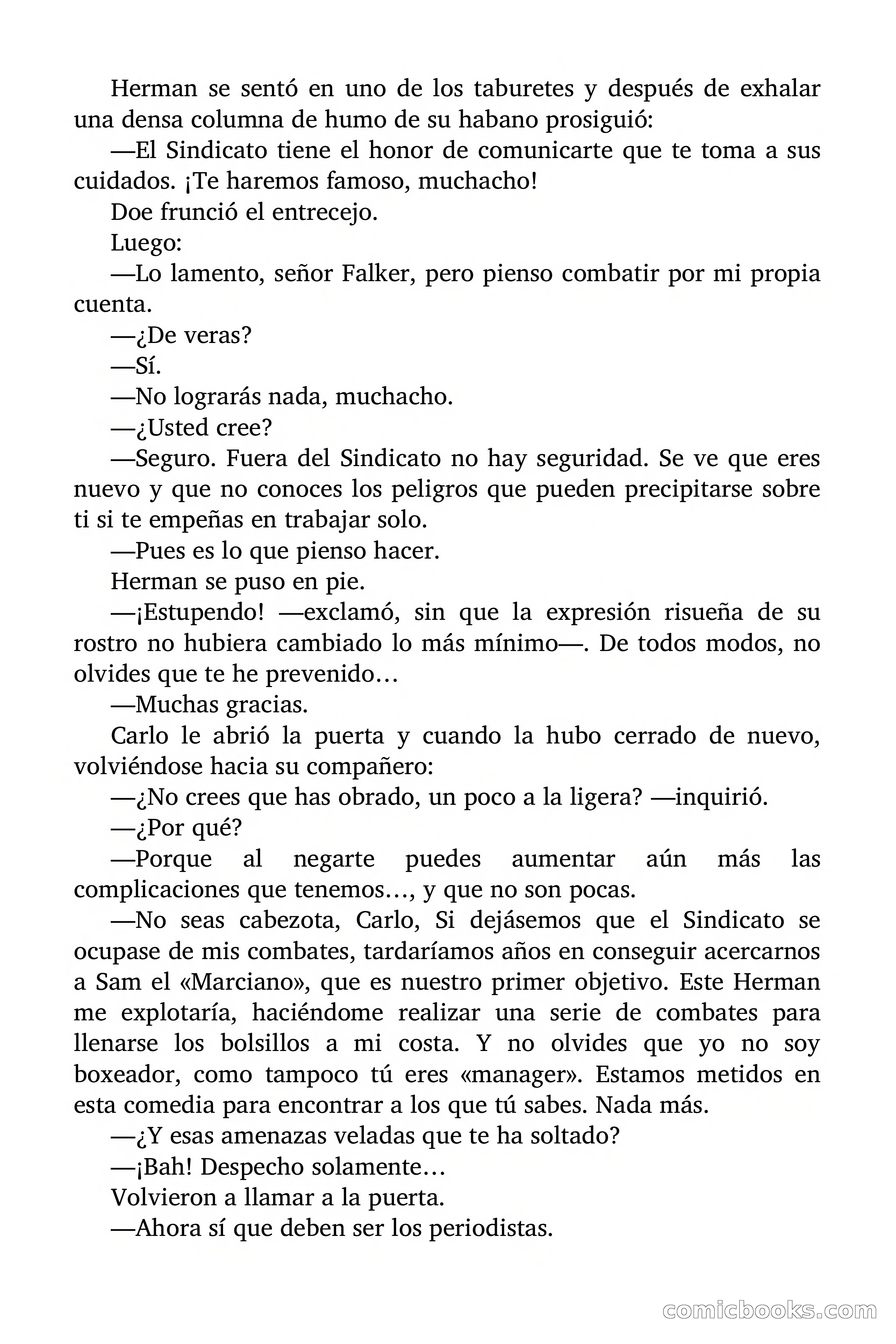 SIP: Spacial International Police — Ídolos de barro — page 58 of 107