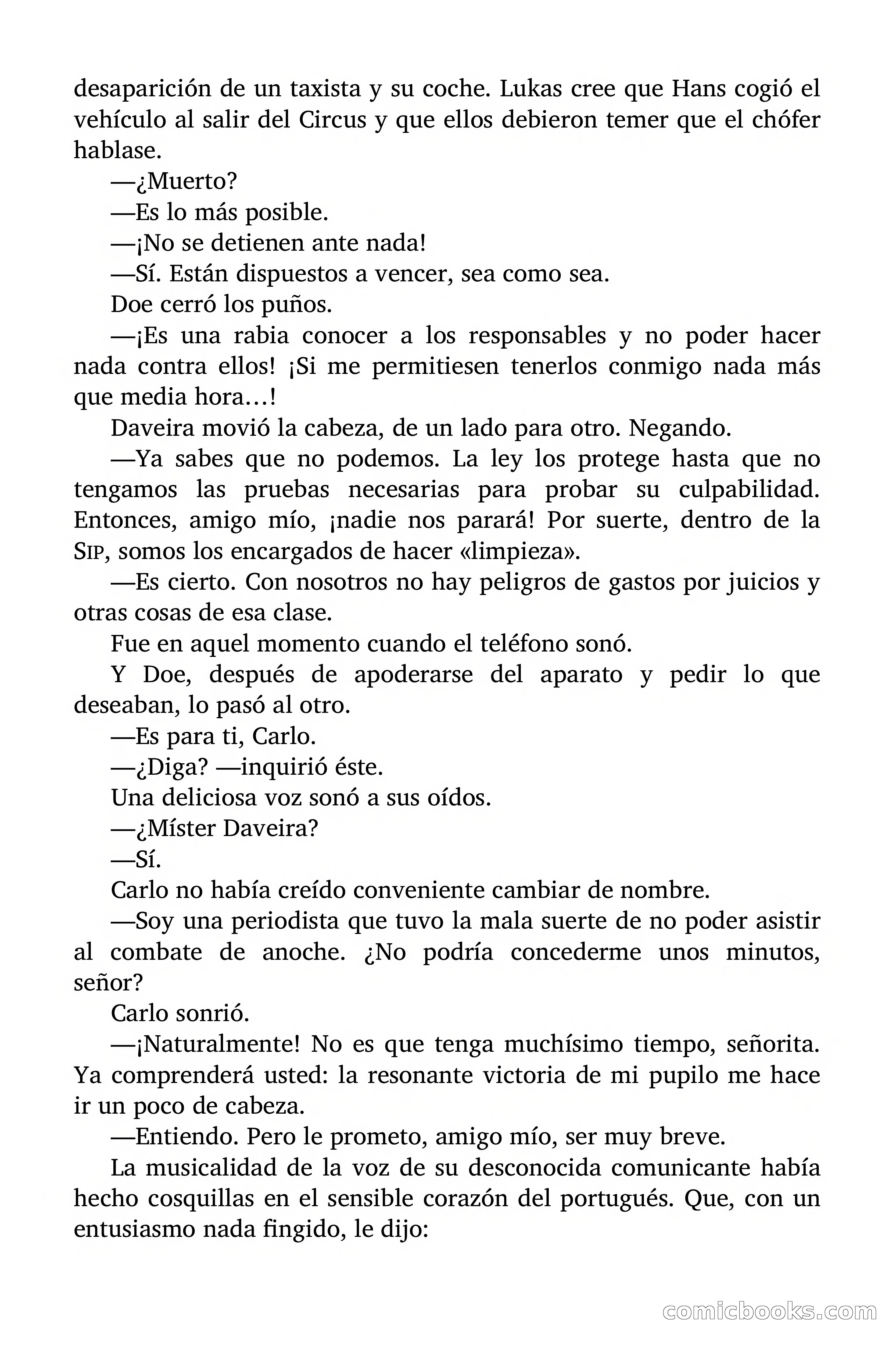 SIP: Spacial International Police — Ídolos de barro — page 63 of 107