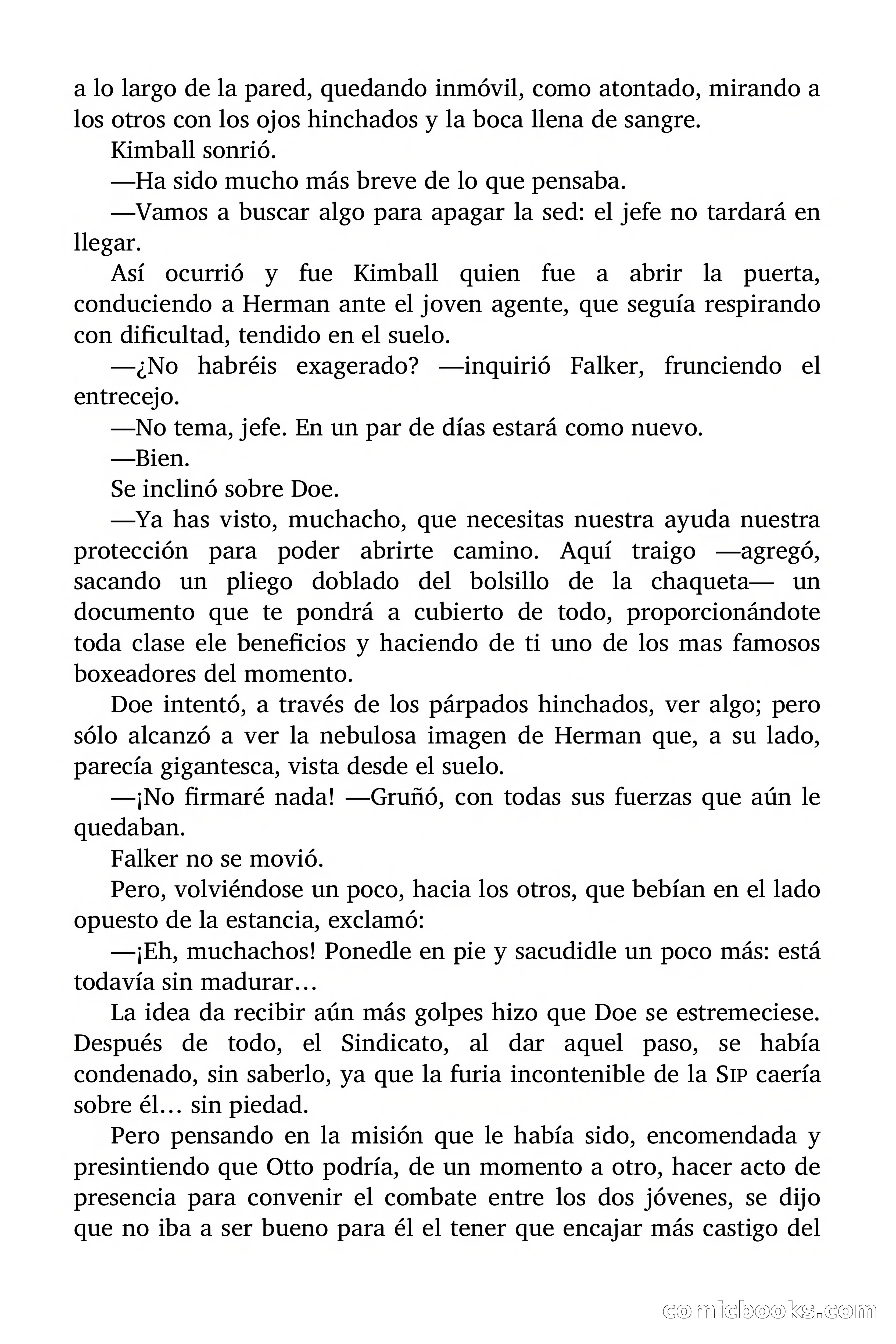 SIP: Spacial International Police — Ídolos de barro — page 71 of 107