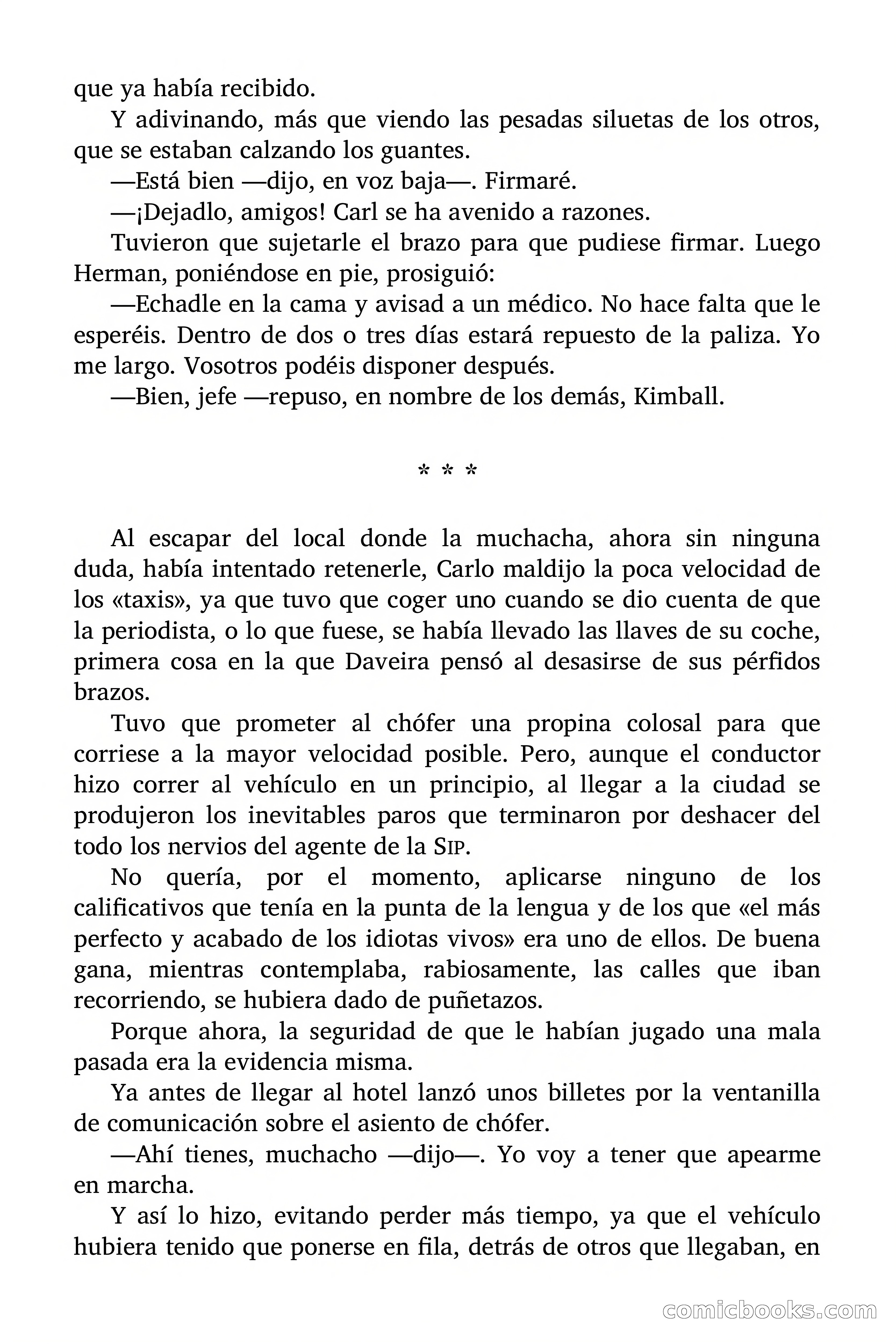 SIP: Spacial International Police — Ídolos de barro — page 72 of 107