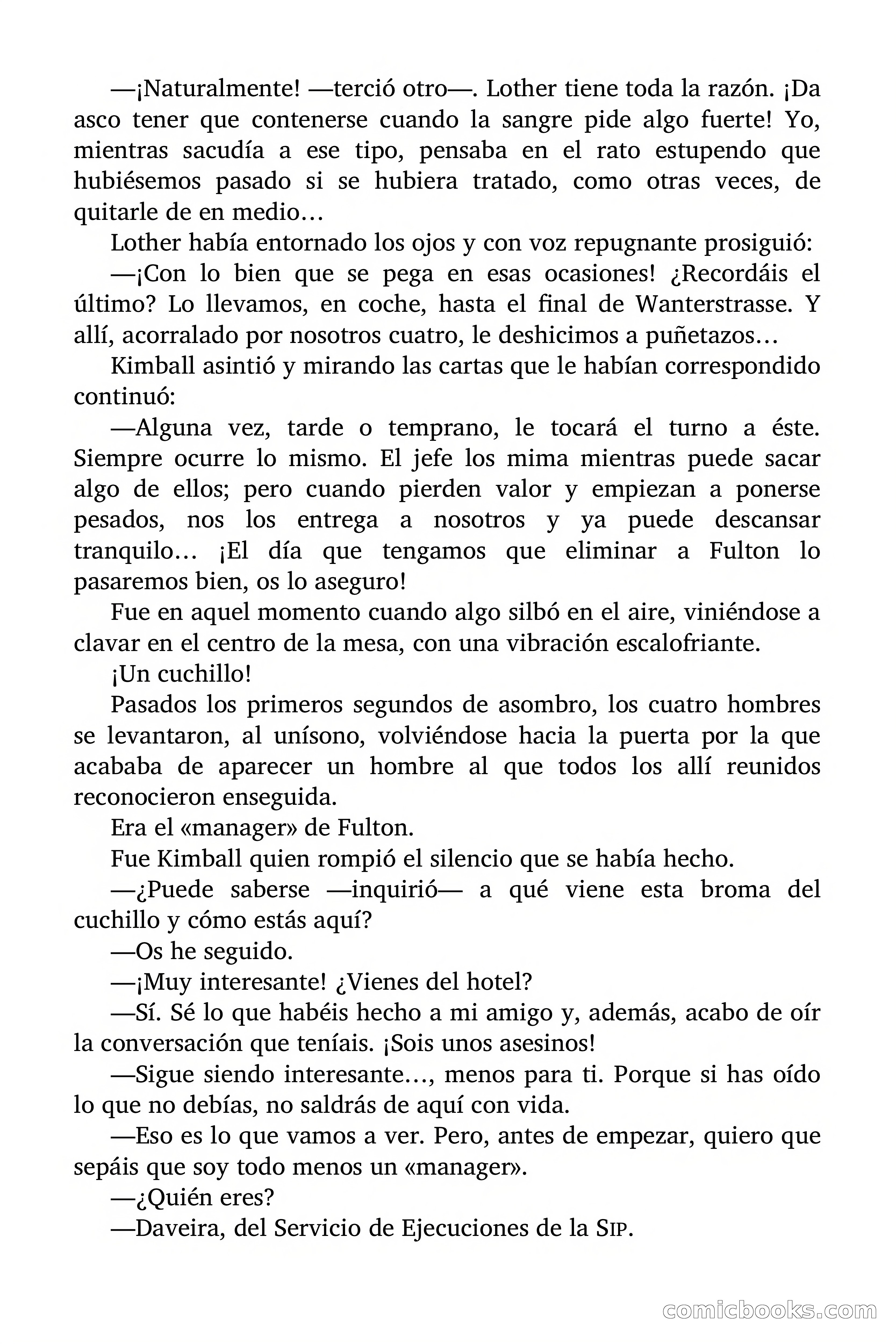 SIP: Spacial International Police — Ídolos de barro — page 77 of 107
