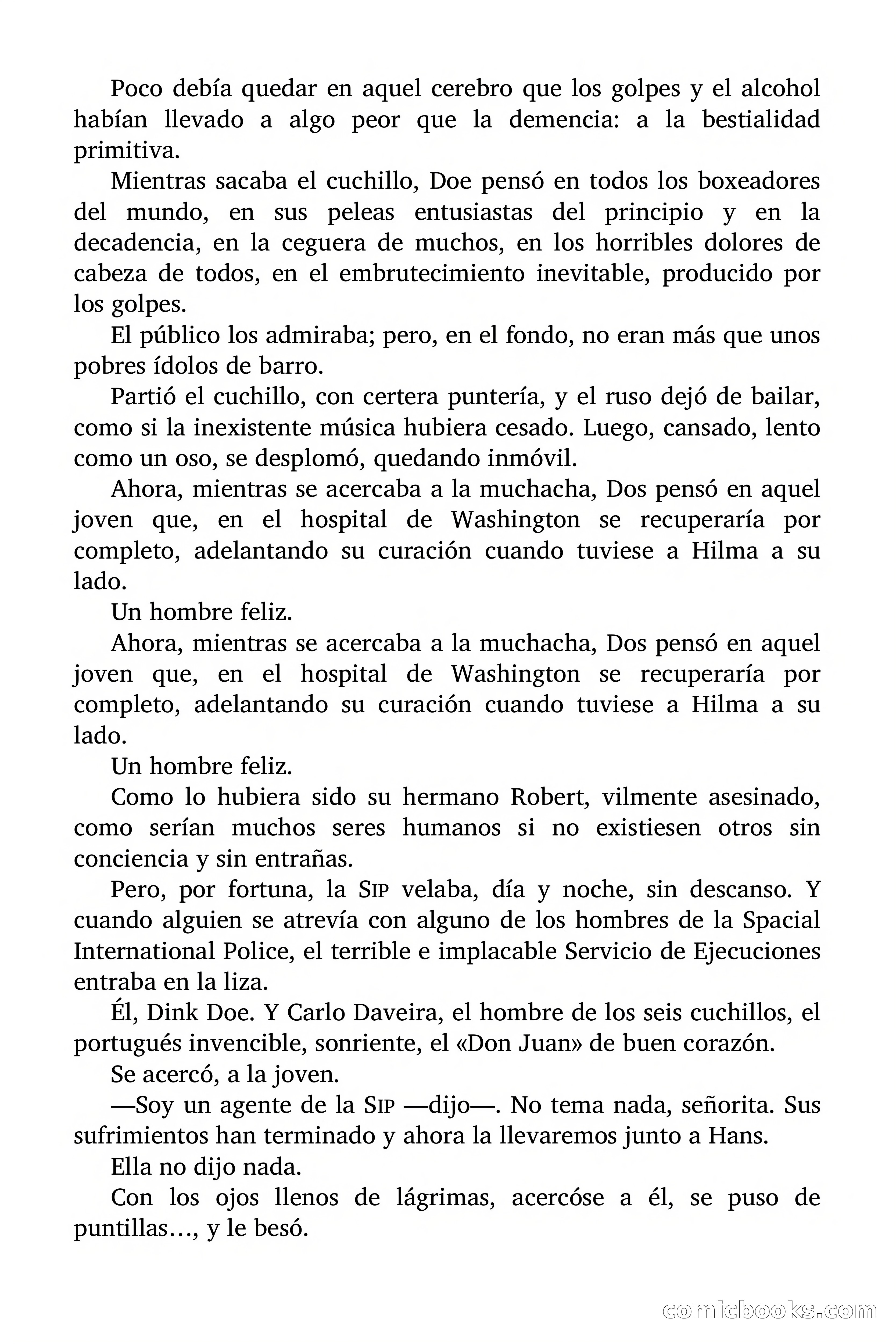 SIP: Spacial International Police — Ídolos de barro — page 96 of 107