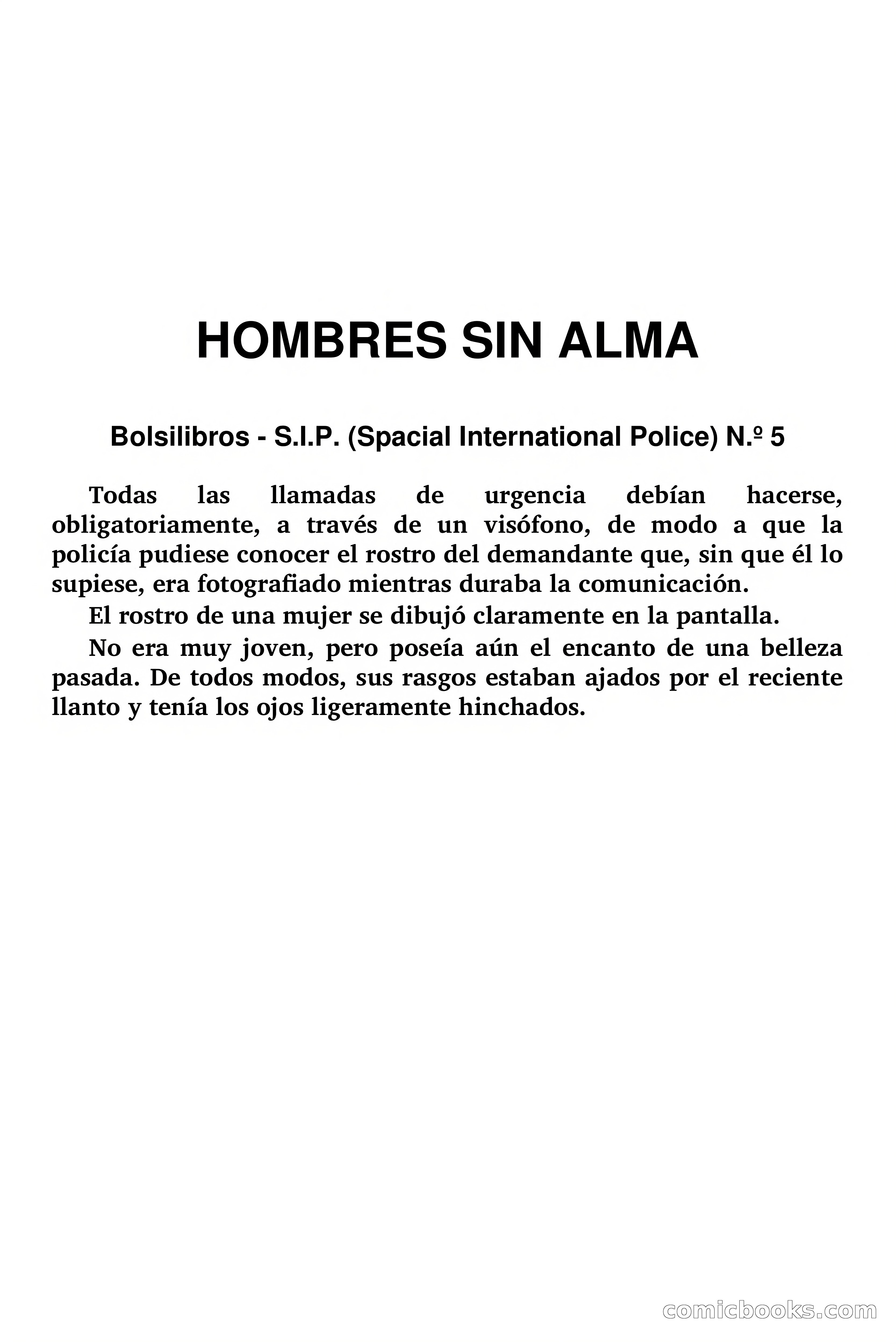 Hombres sin alma (Men Without Soul) — page 2 of 95