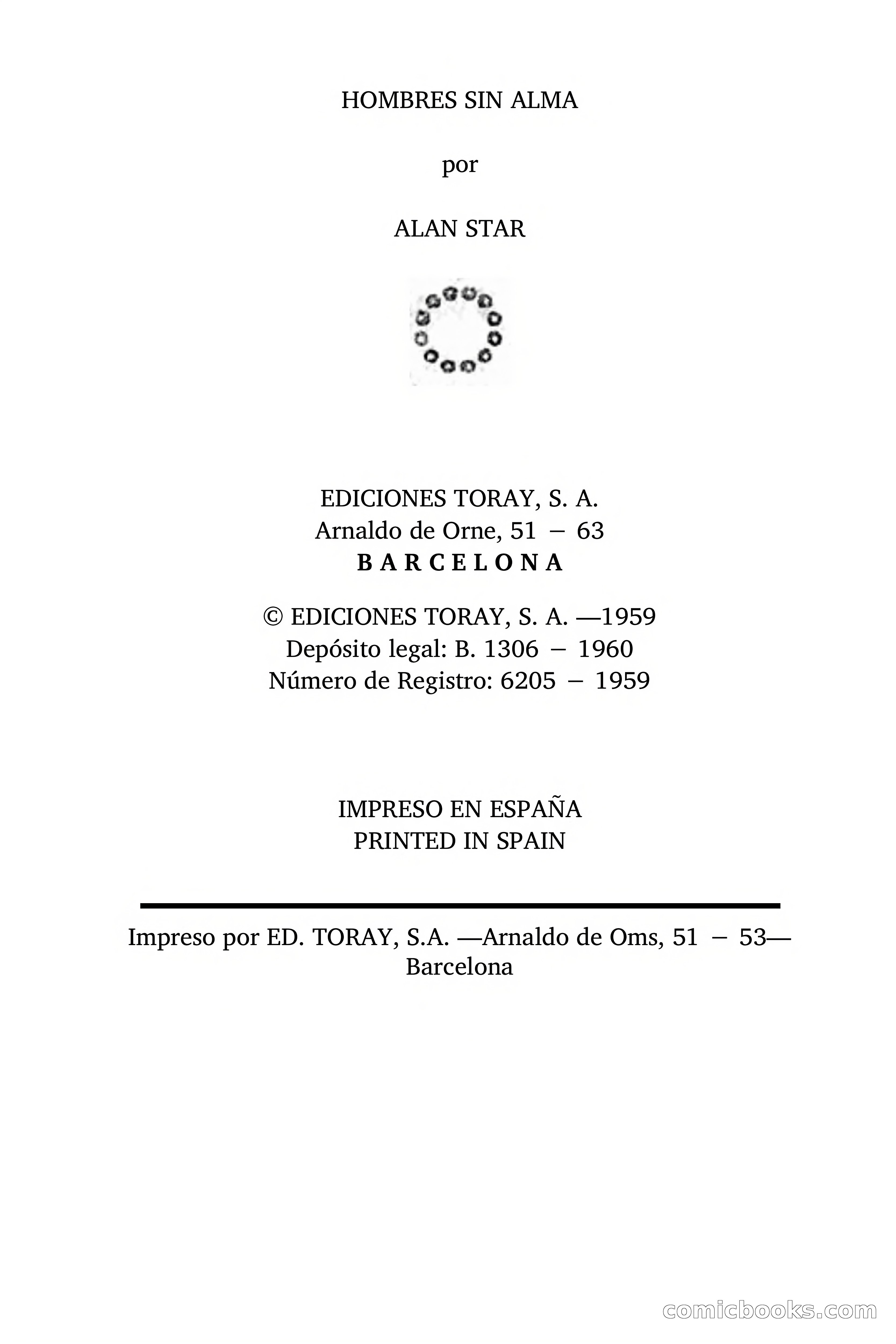 Hombres sin alma (Men Without Soul) — page 5 of 95