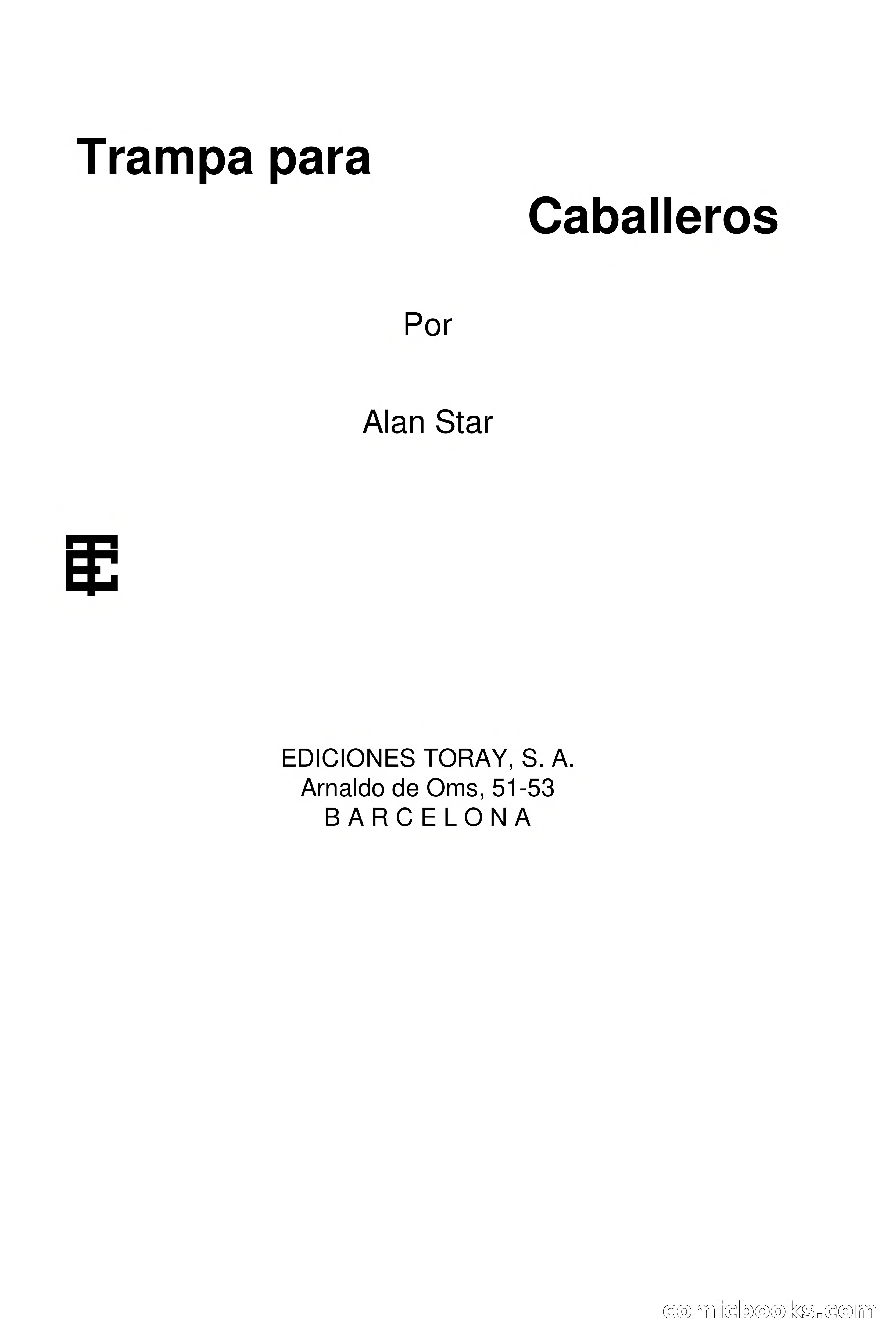 S.I.P. #56: Trampa para Caballeros — page 3 of 80