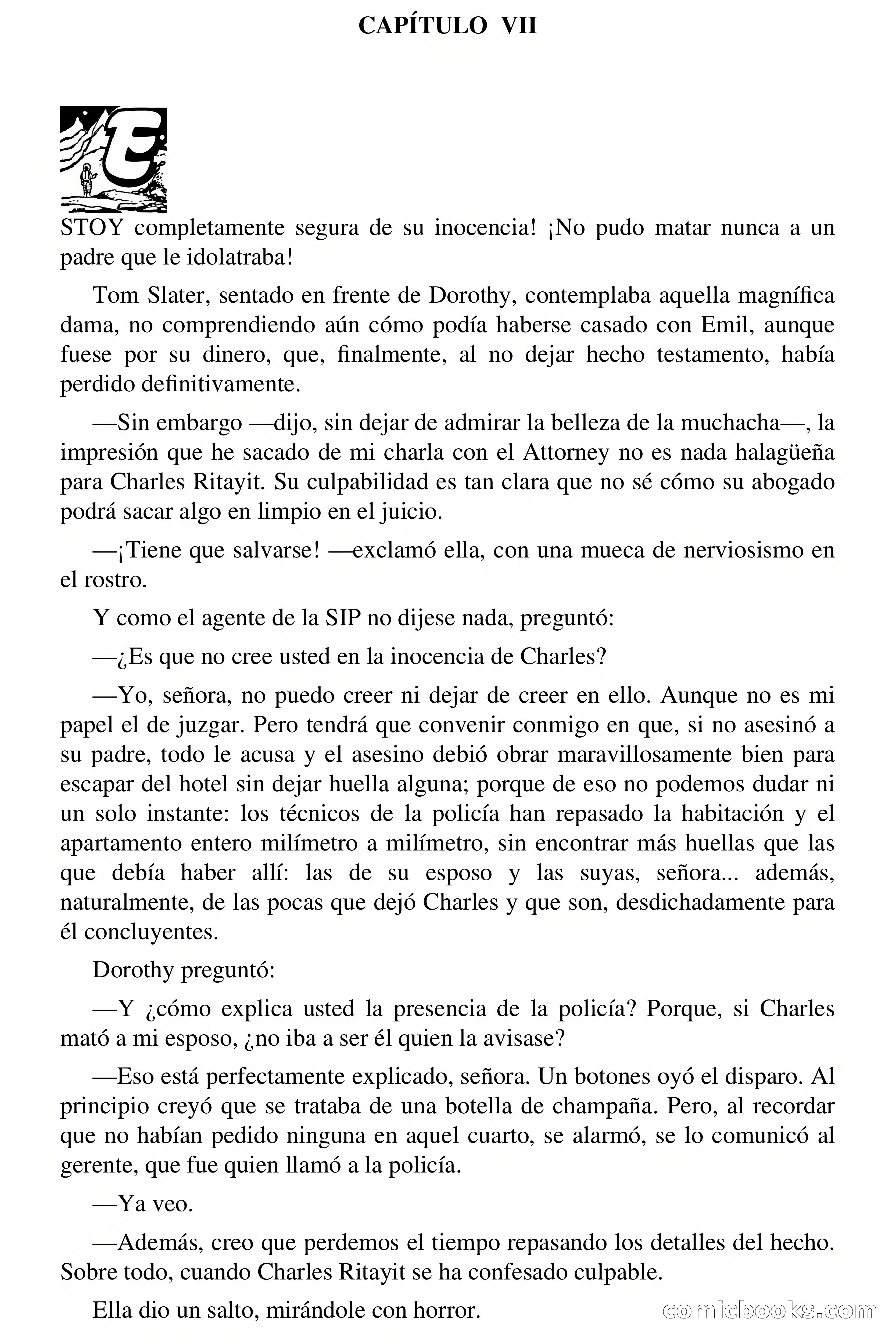 S.I.P. #56: Trampa para Caballeros — page 48 of 80
