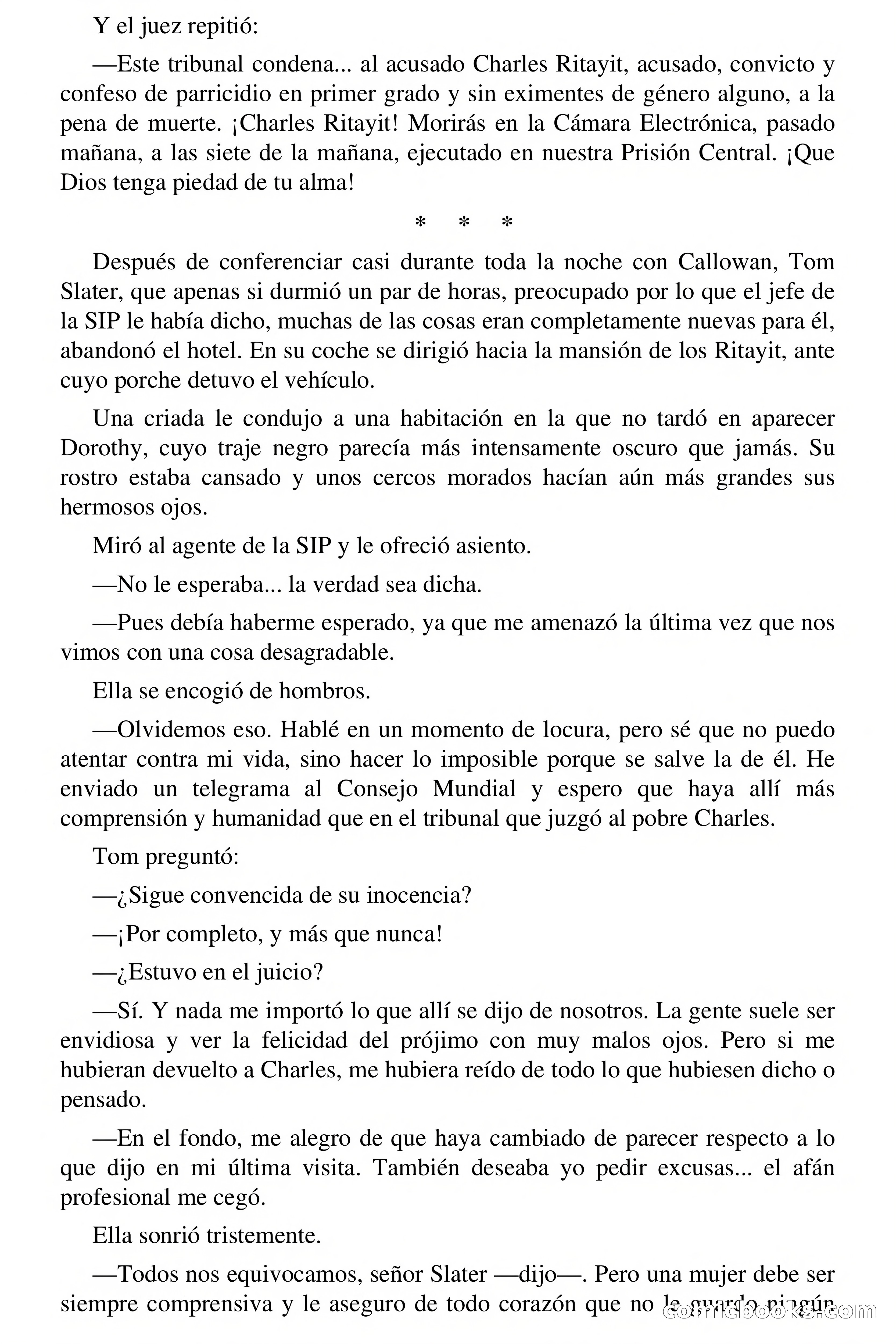 S.I.P. #56: Trampa para Caballeros — page 59 of 80