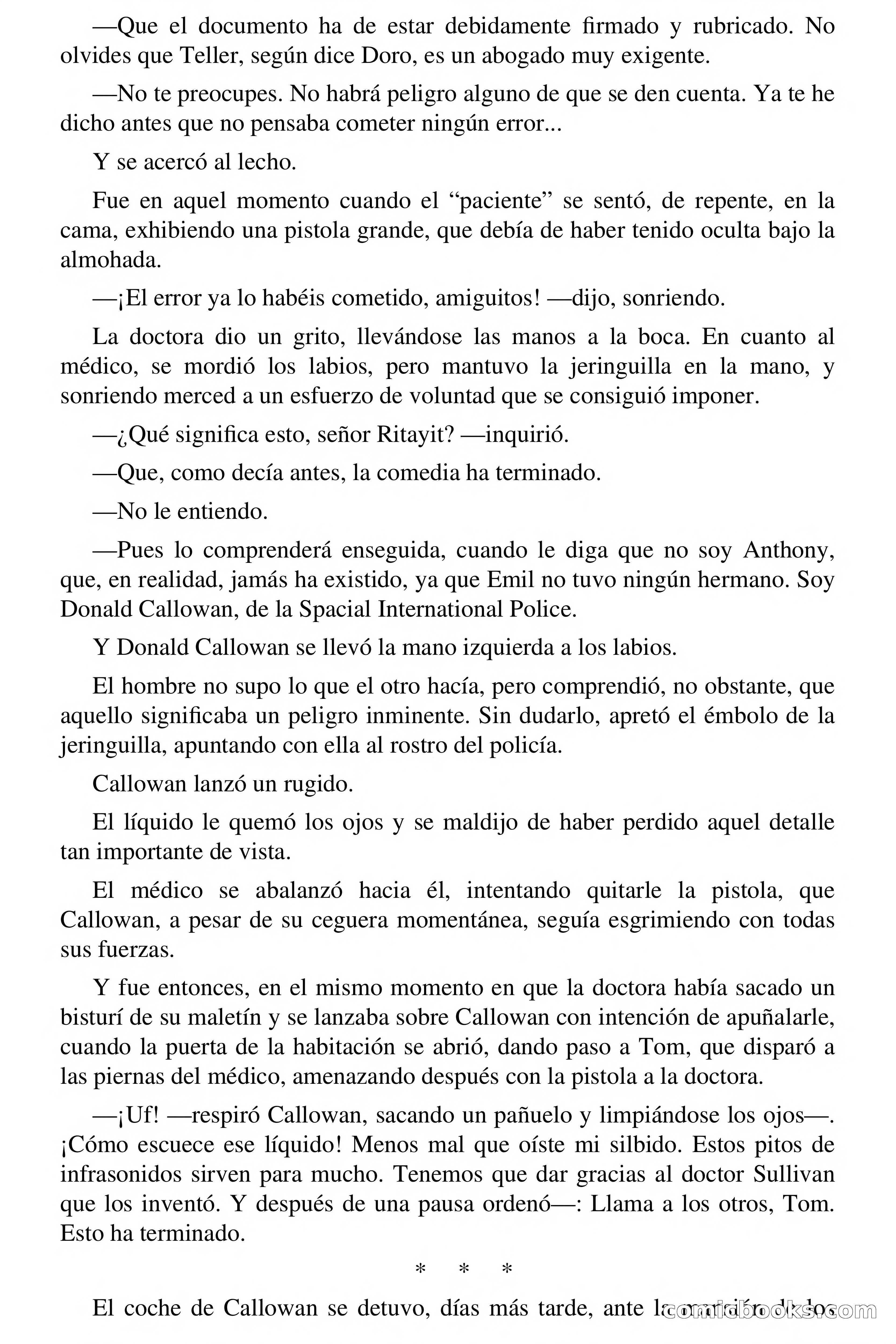 S.I.P. #56: Trampa para Caballeros — page 70 of 80
