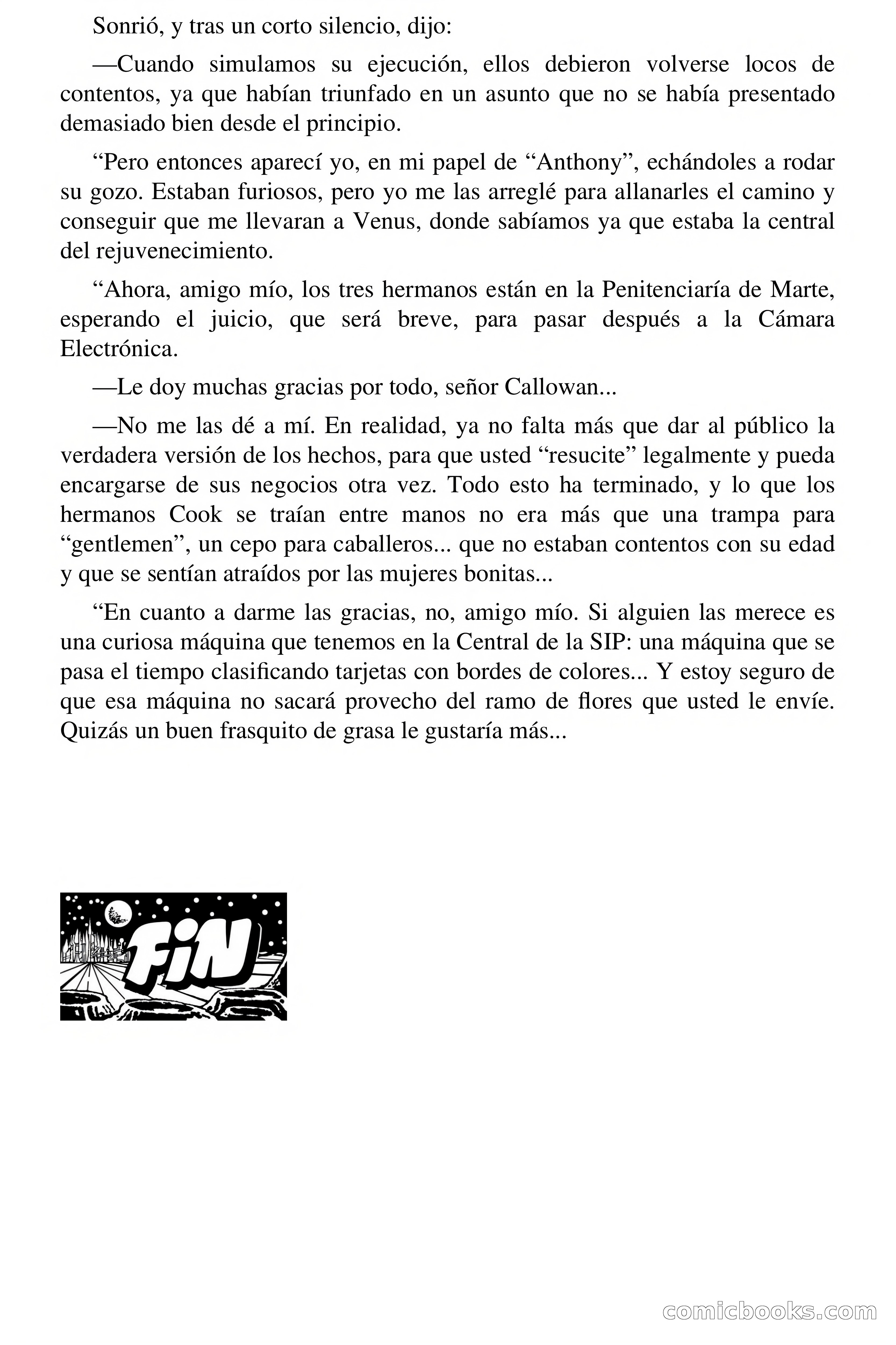 S.I.P. #56: Trampa para Caballeros — page 74 of 80