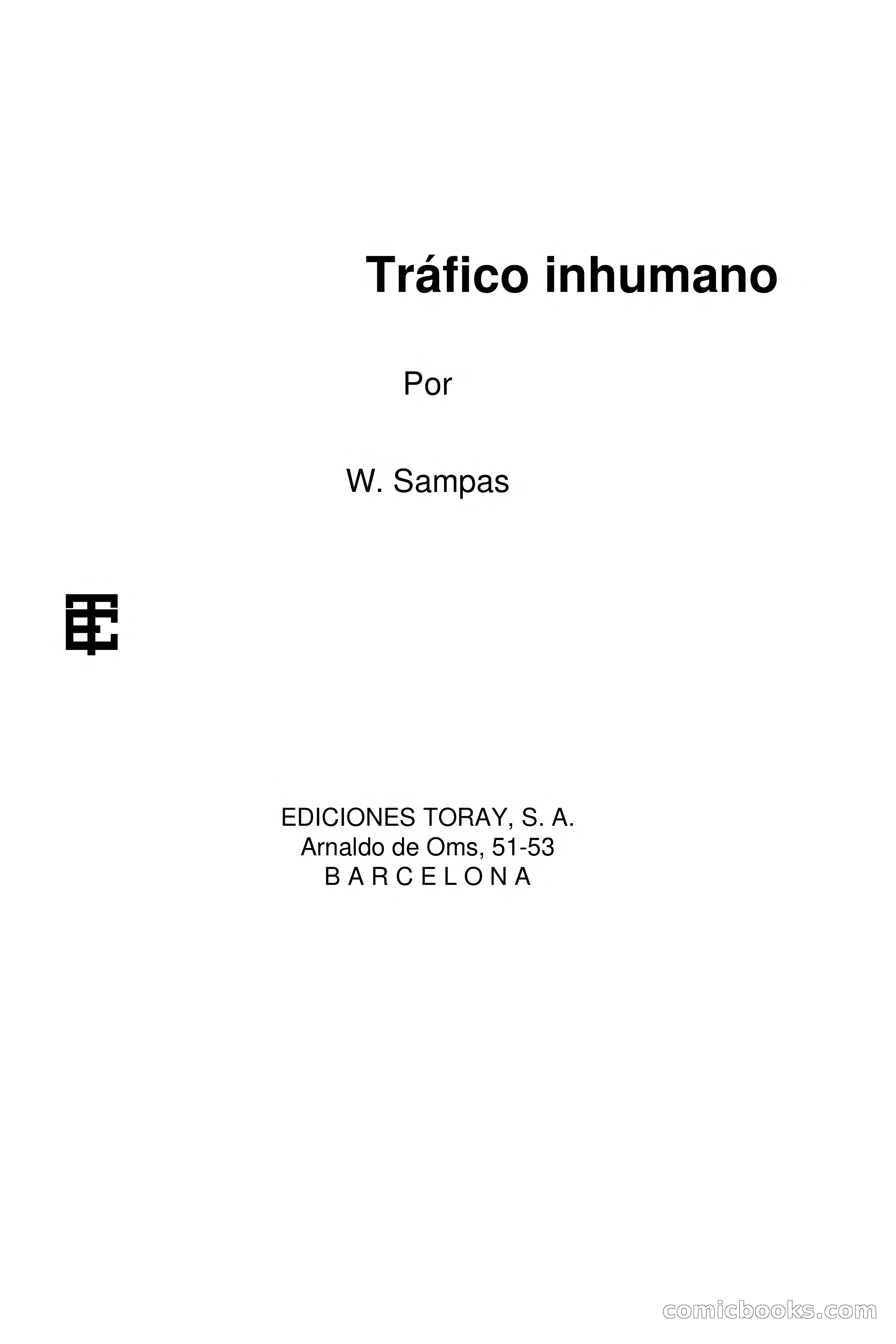 Tráfico inhumano — page 3 of 80