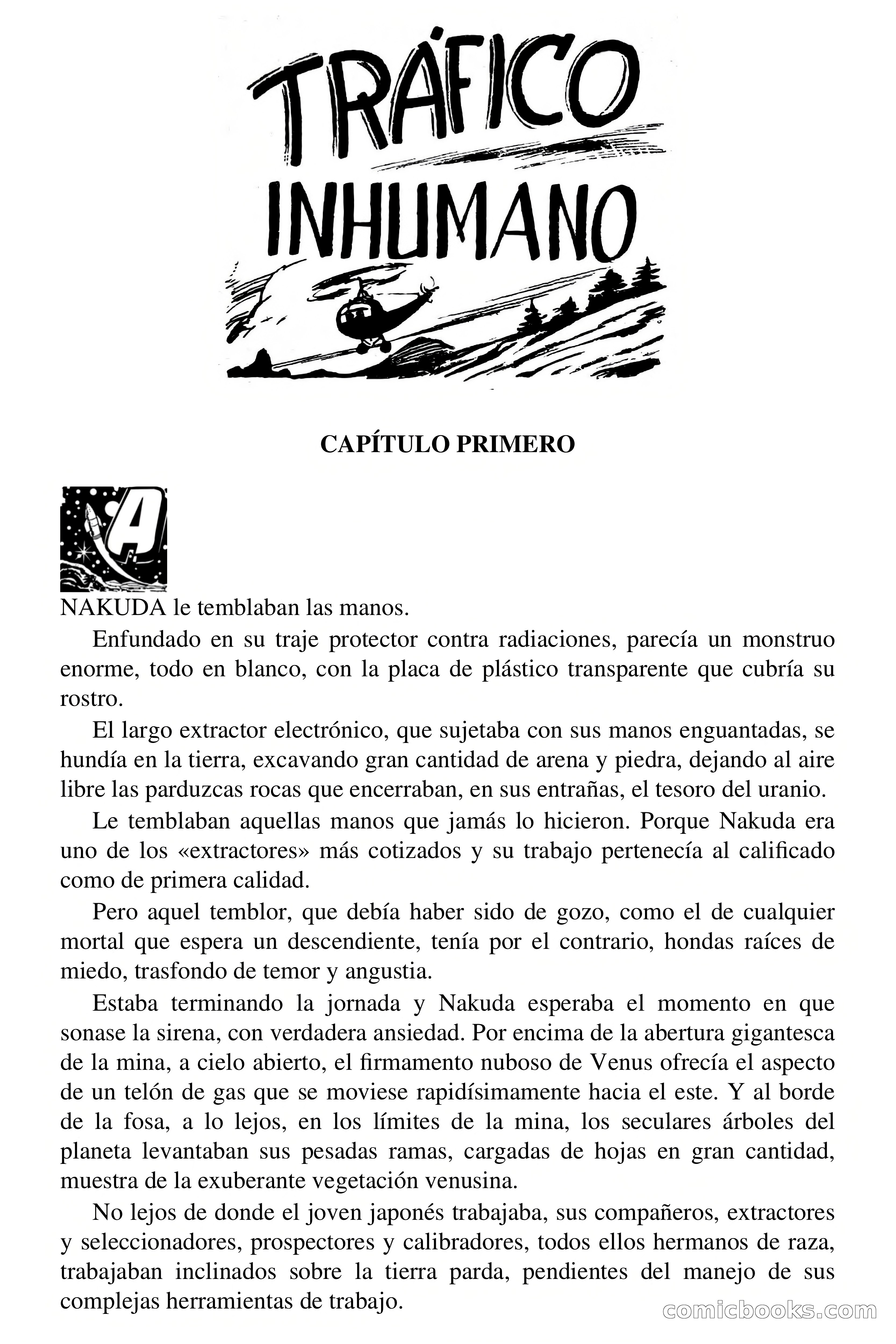 Tráfico inhumano — page 5 of 80