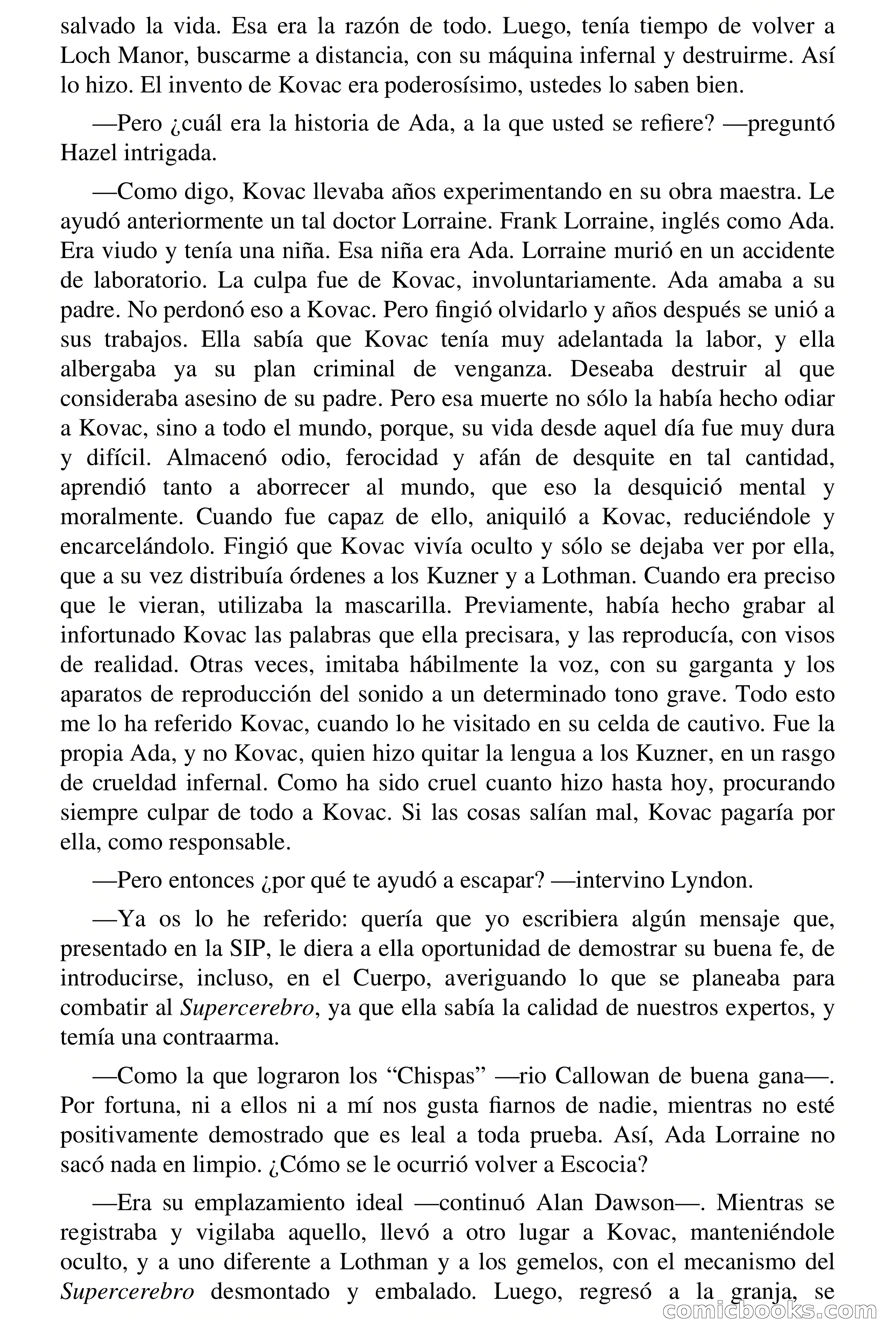 El Supercerebro — page 70 of 78