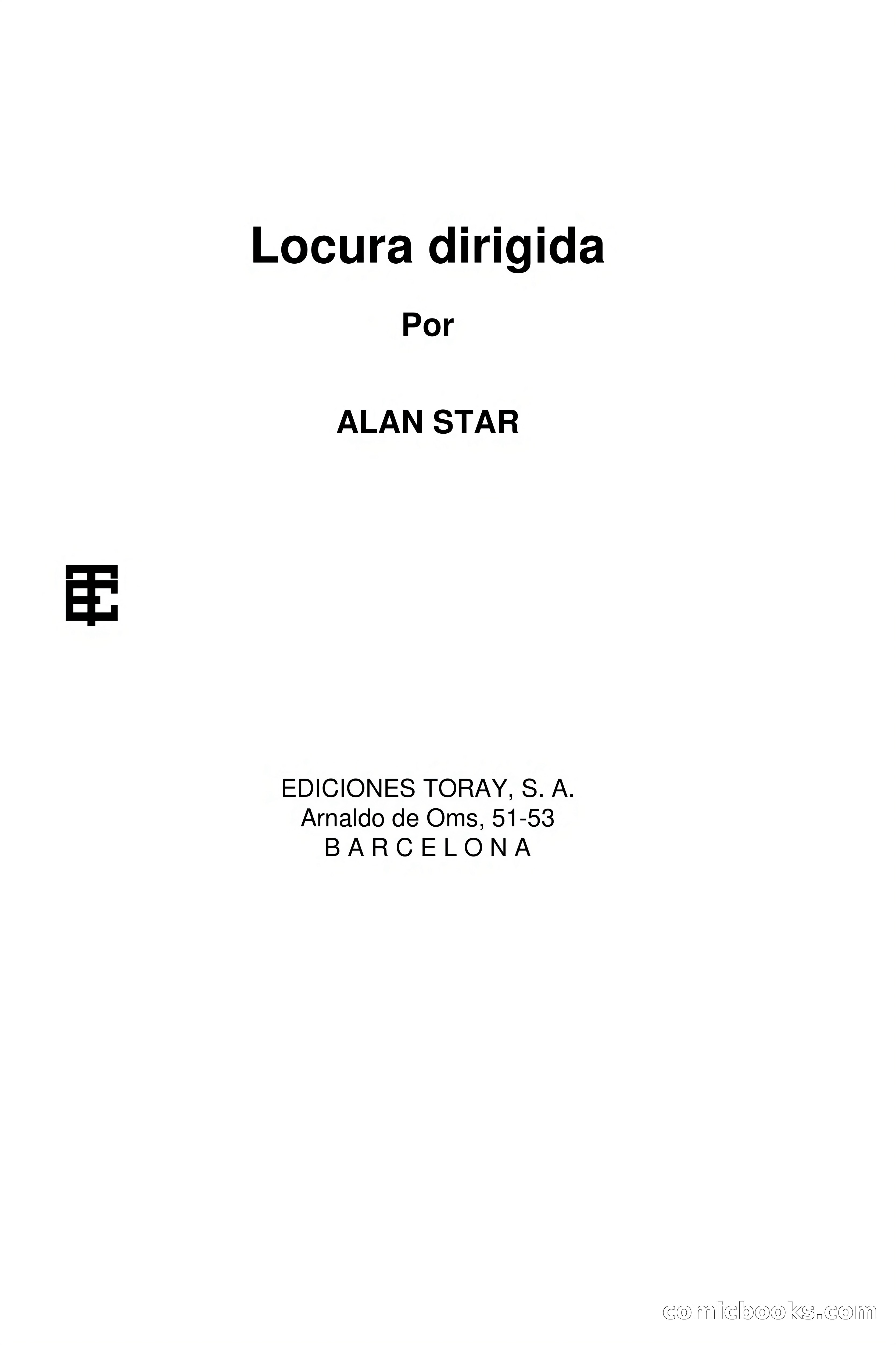 Locura Dirigida (S.I.P., 1961) — page 3 of 81