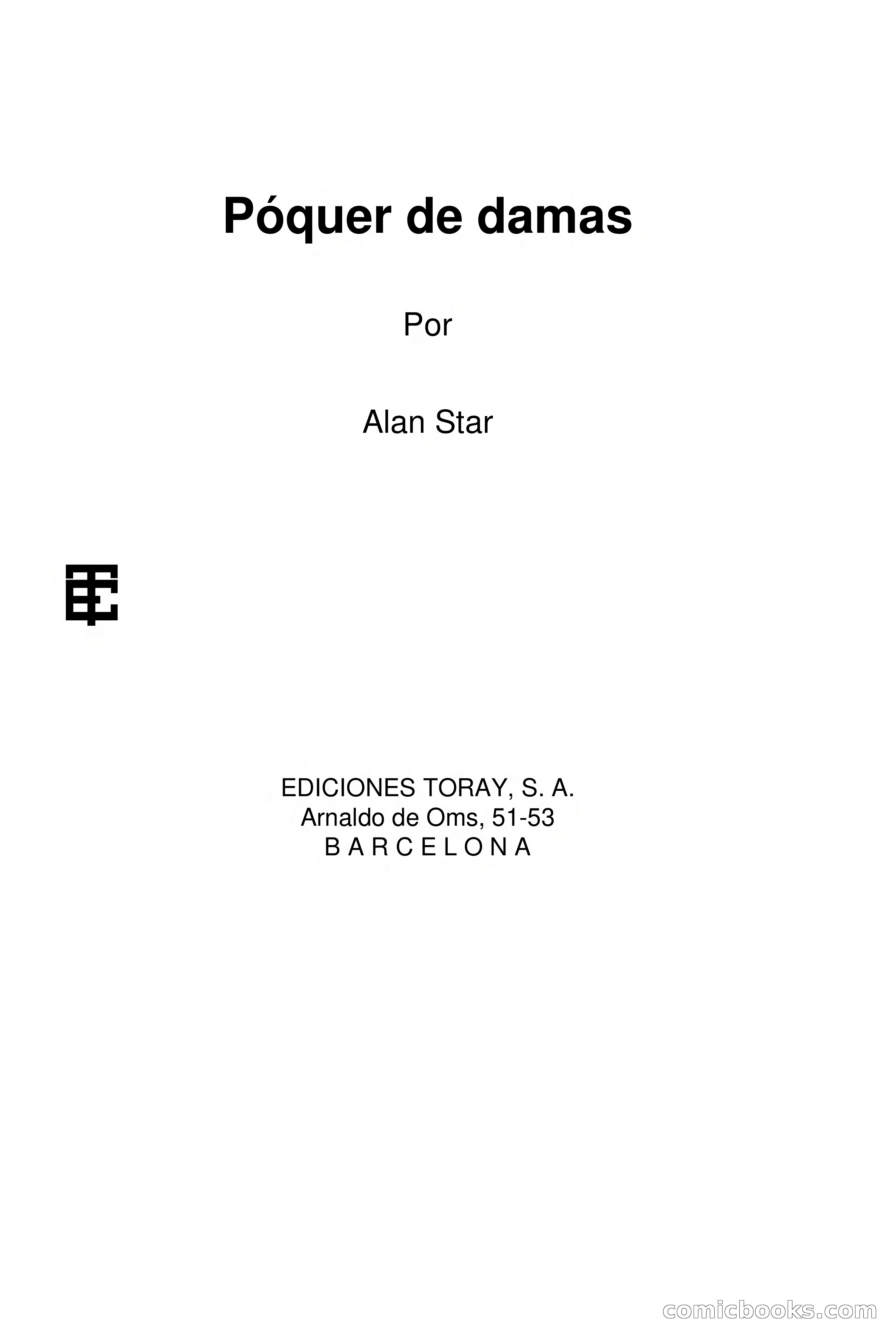 Póquer de damas — page 3 of 81