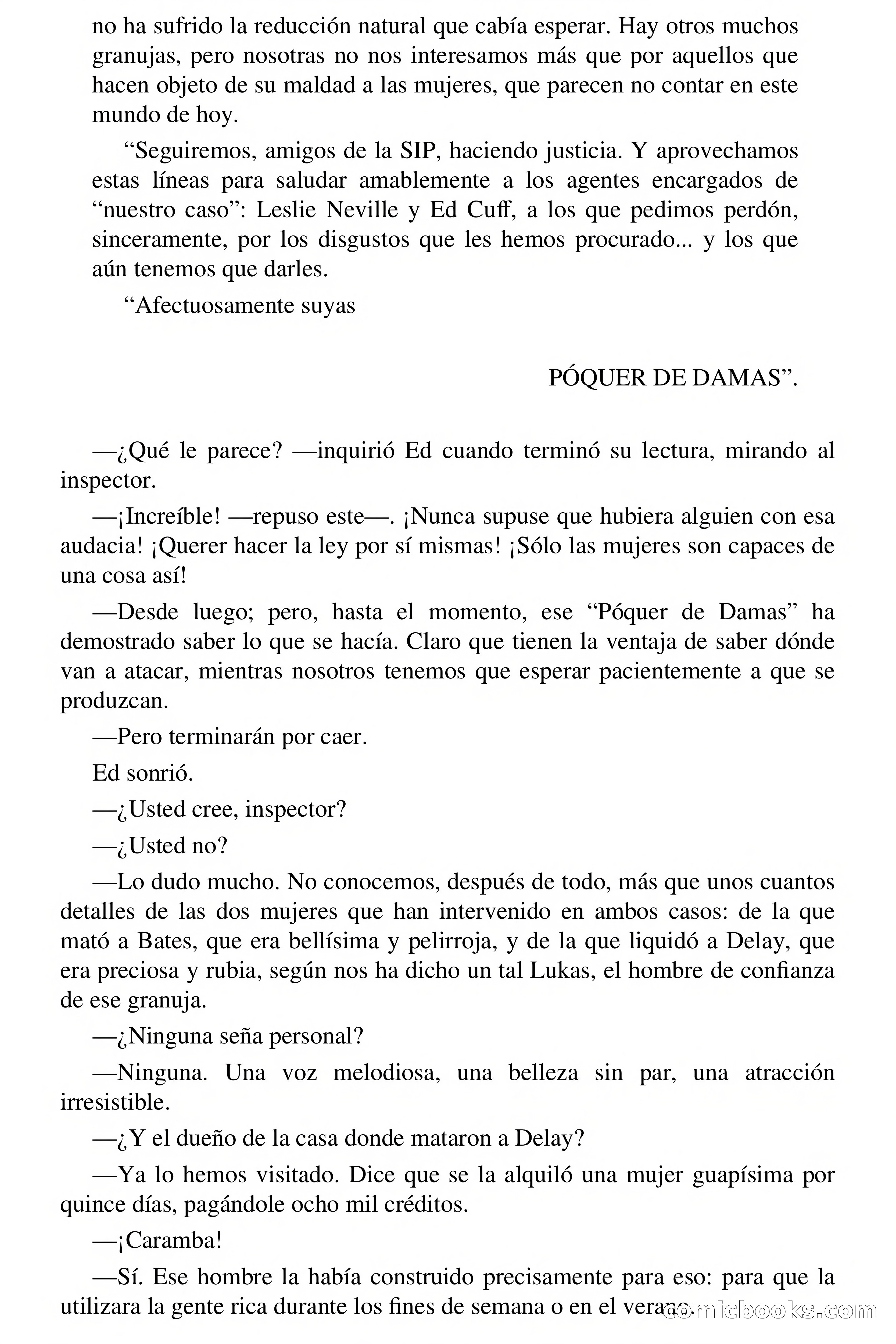 Póquer de damas — page 43 of 81