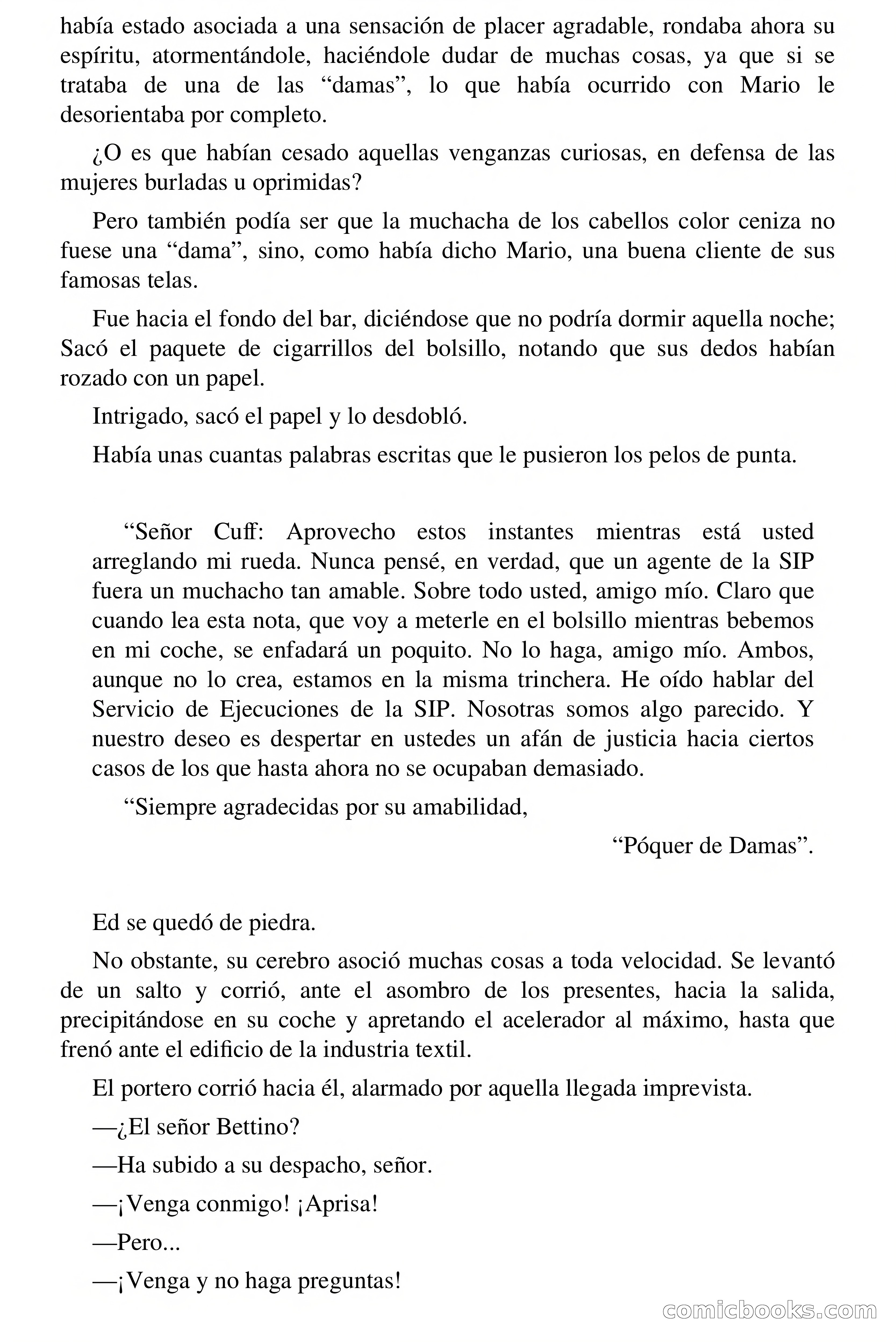 Póquer de damas — page 59 of 81