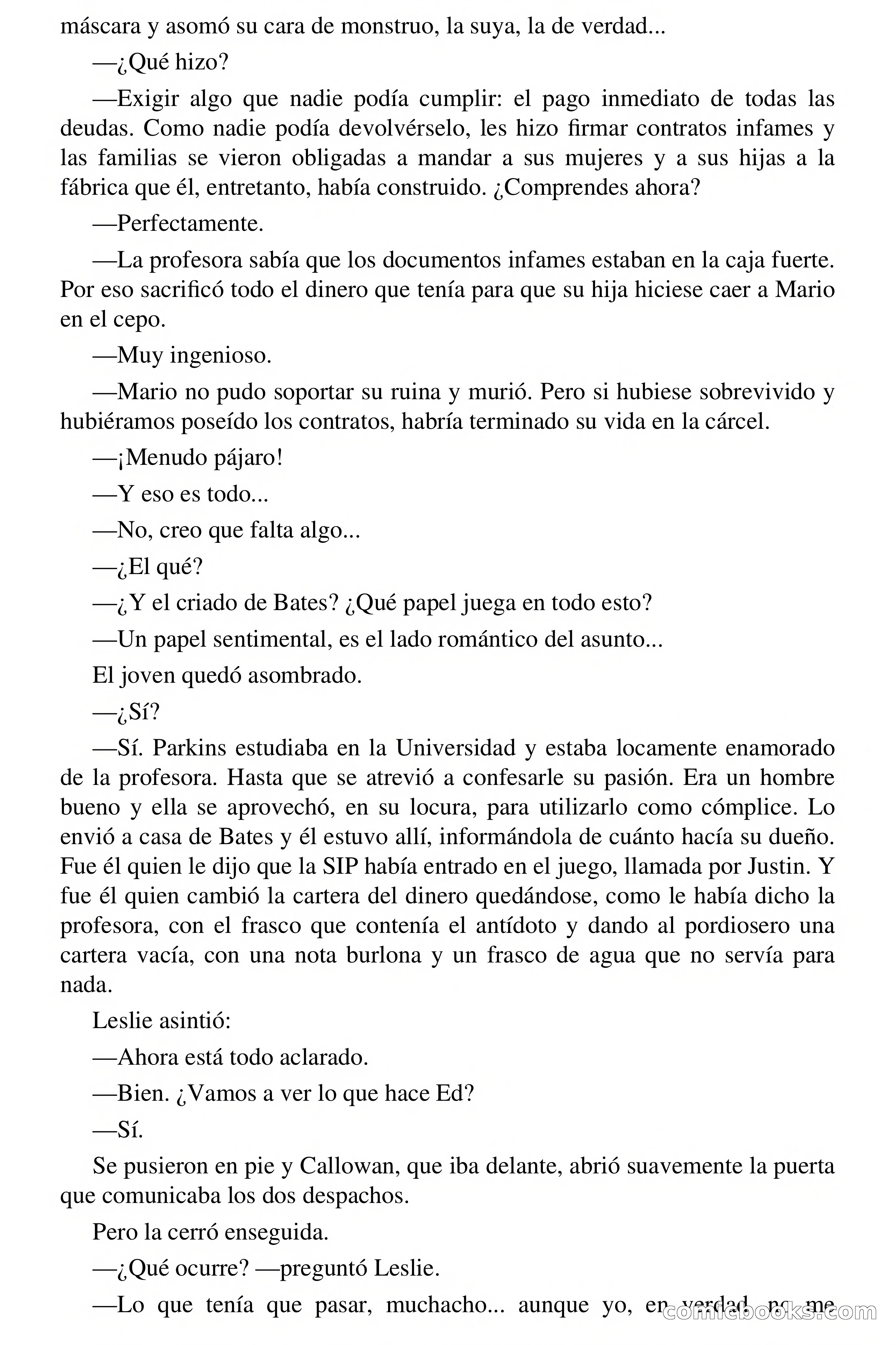 Póquer de damas — page 74 of 81