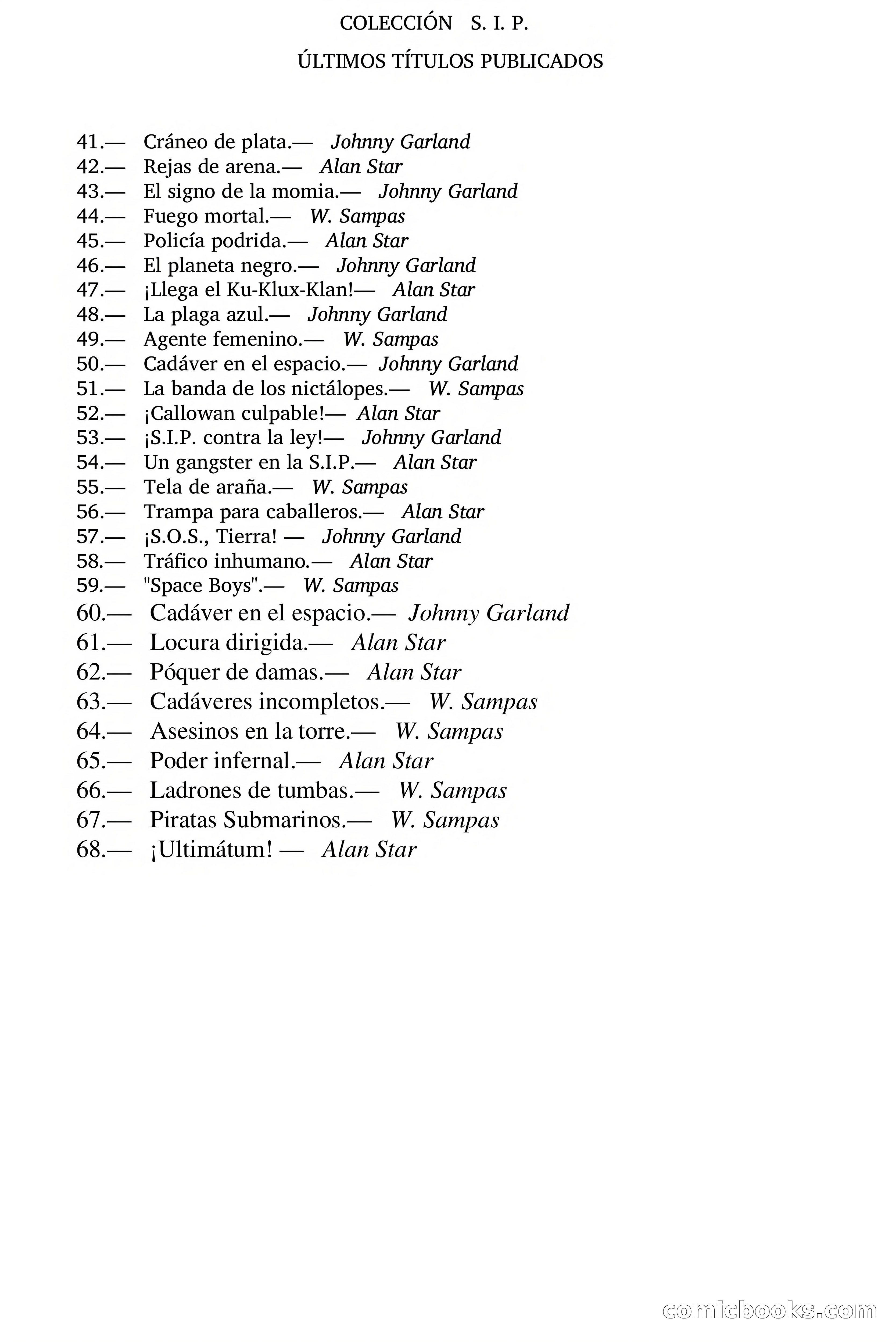 ¡Ultimátum! (Alan Star) — page 79 of 81