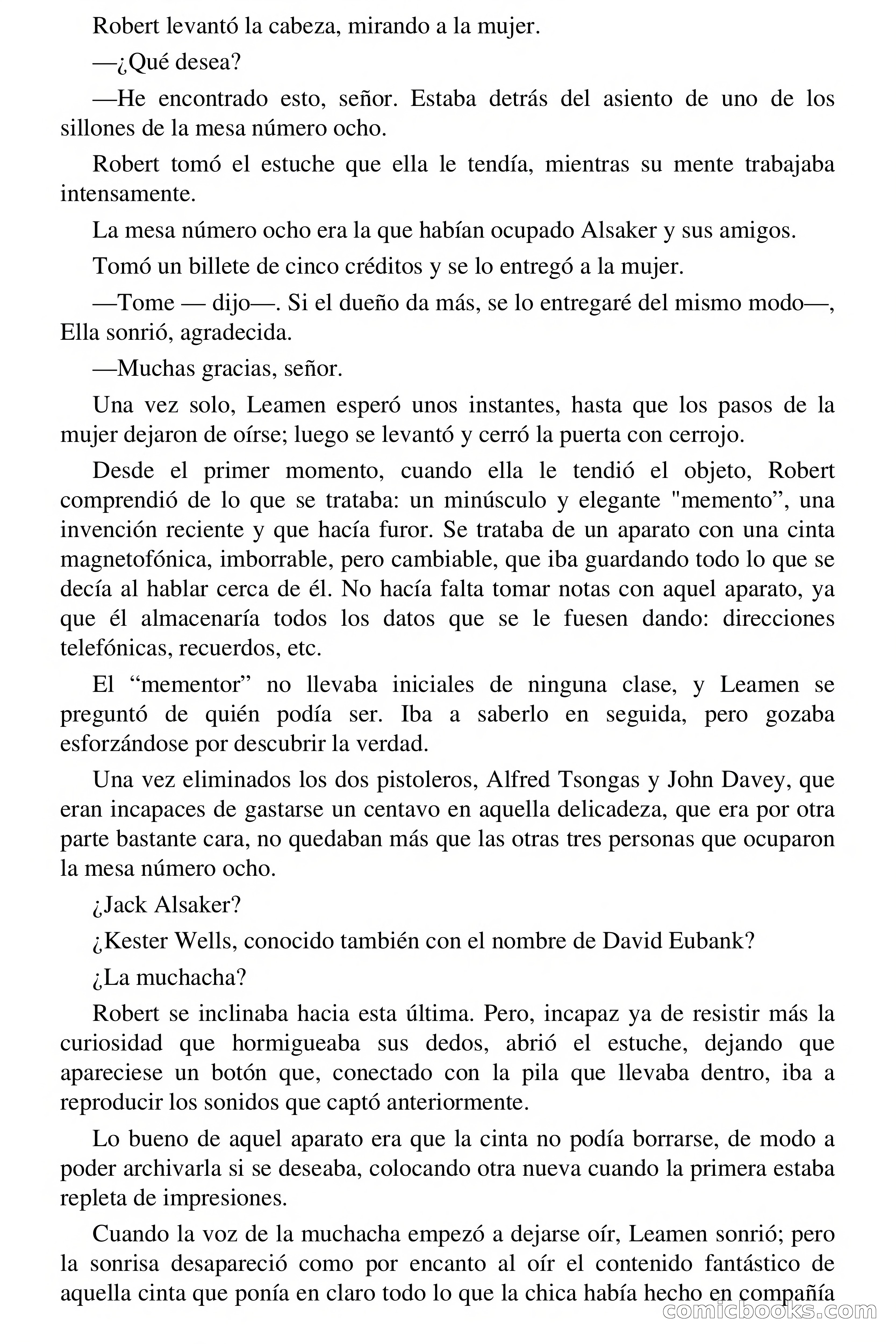 Ojo por ojo (Eye for an Eye) — page 32 of 83