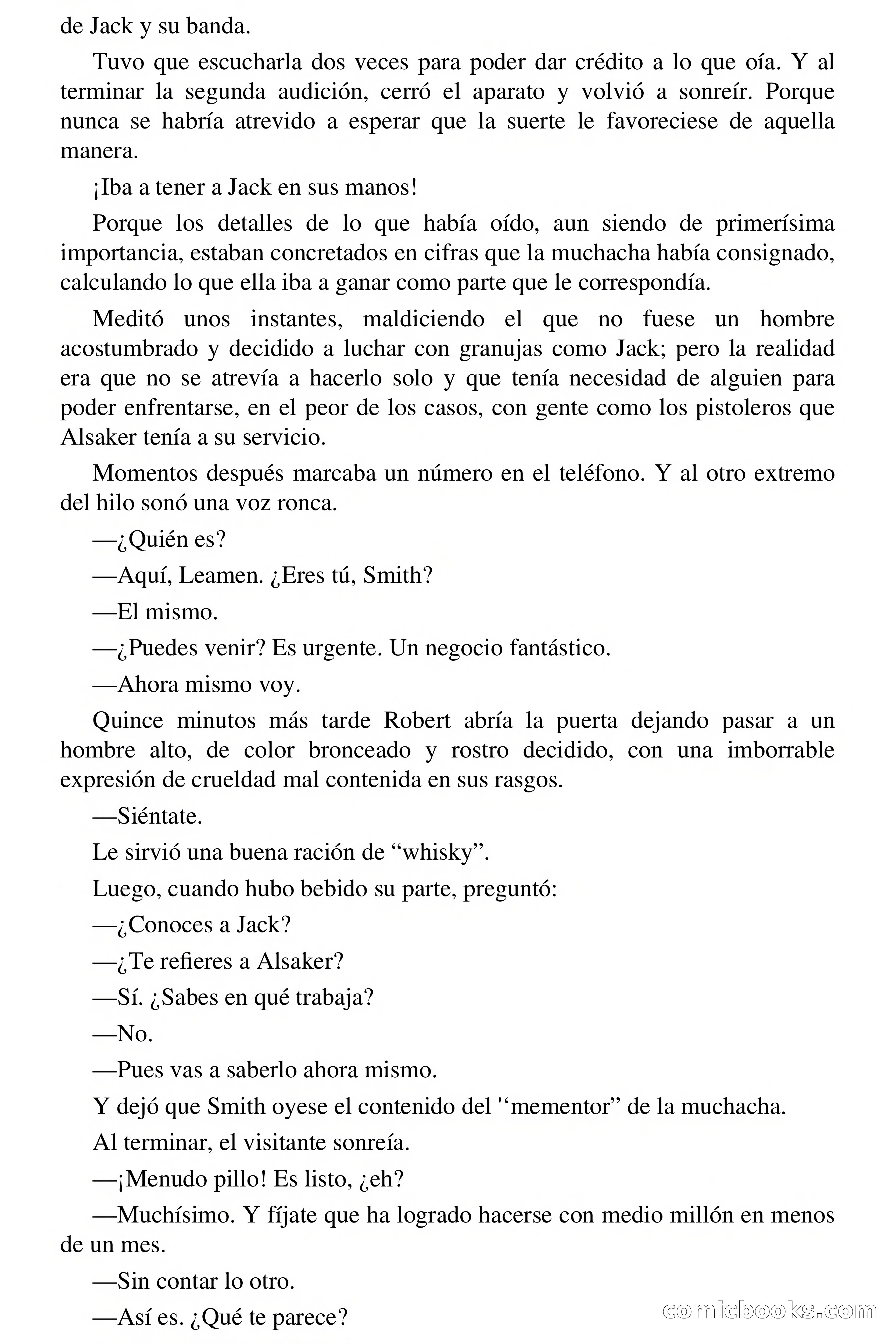 Ojo por ojo (Eye for an Eye) — page 33 of 83