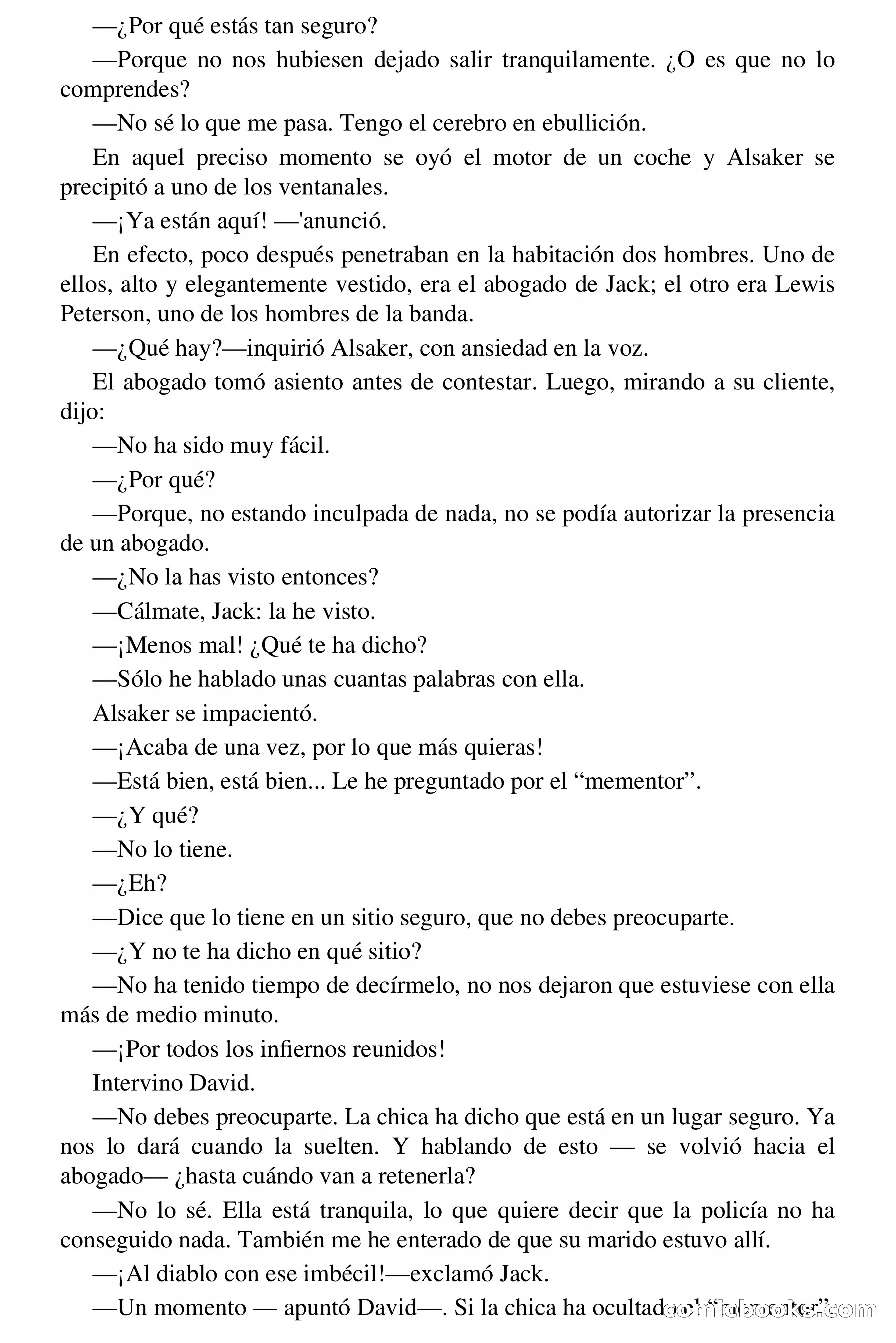 Ojo por ojo (Eye for an Eye) — page 37 of 83