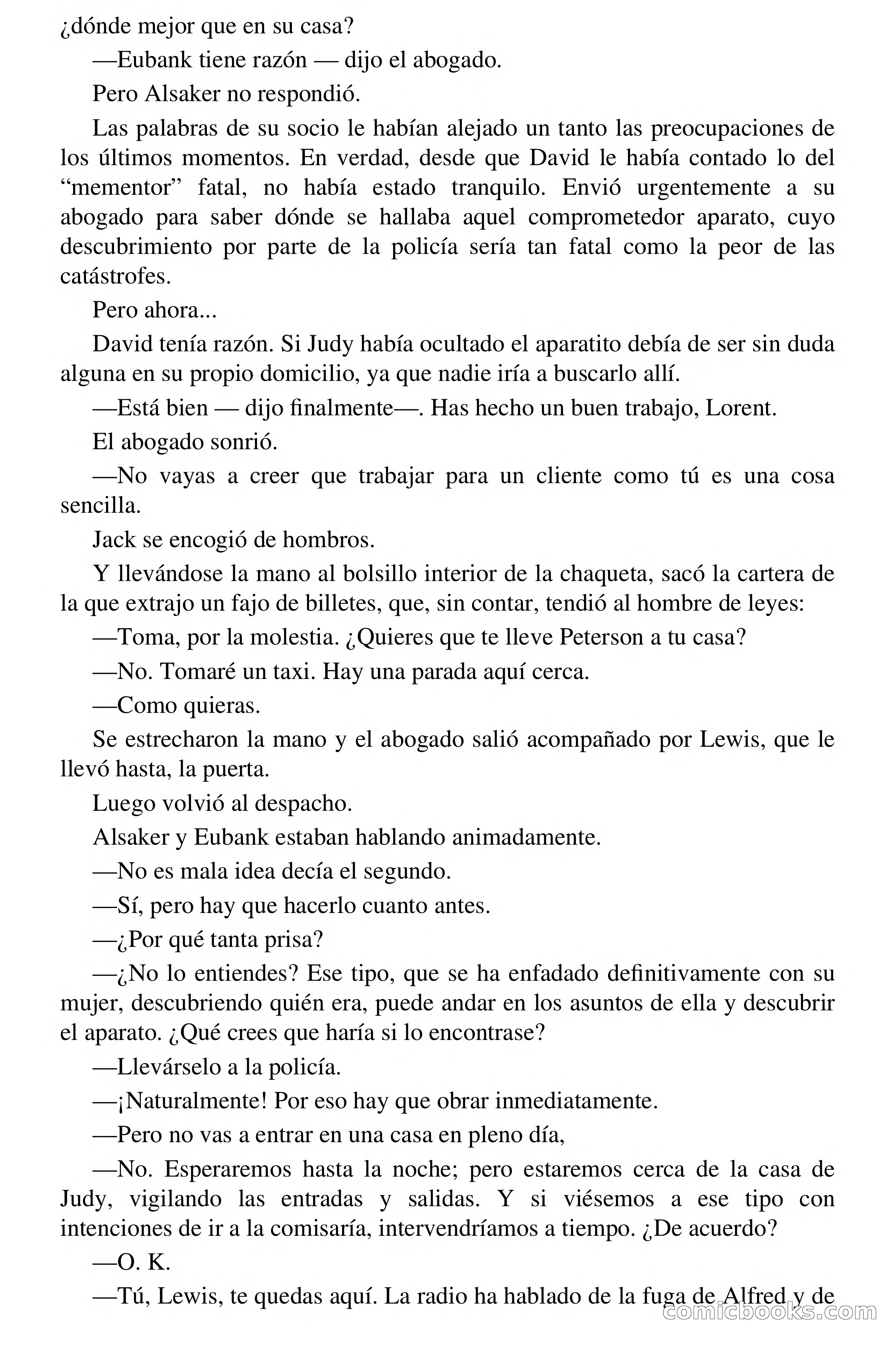 Ojo por ojo (Eye for an Eye) — page 38 of 83