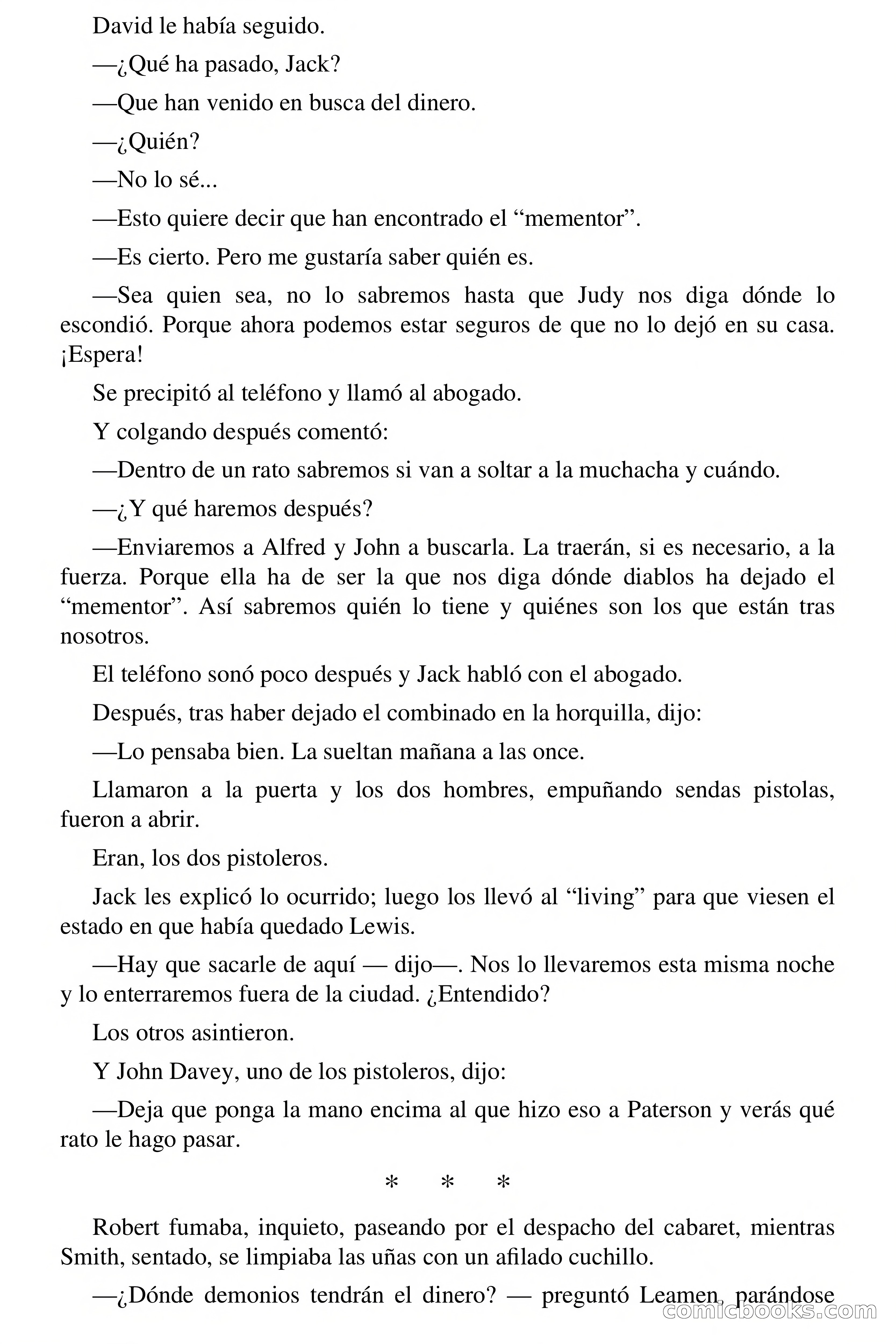 Ojo por ojo (Eye for an Eye) — page 57 of 83