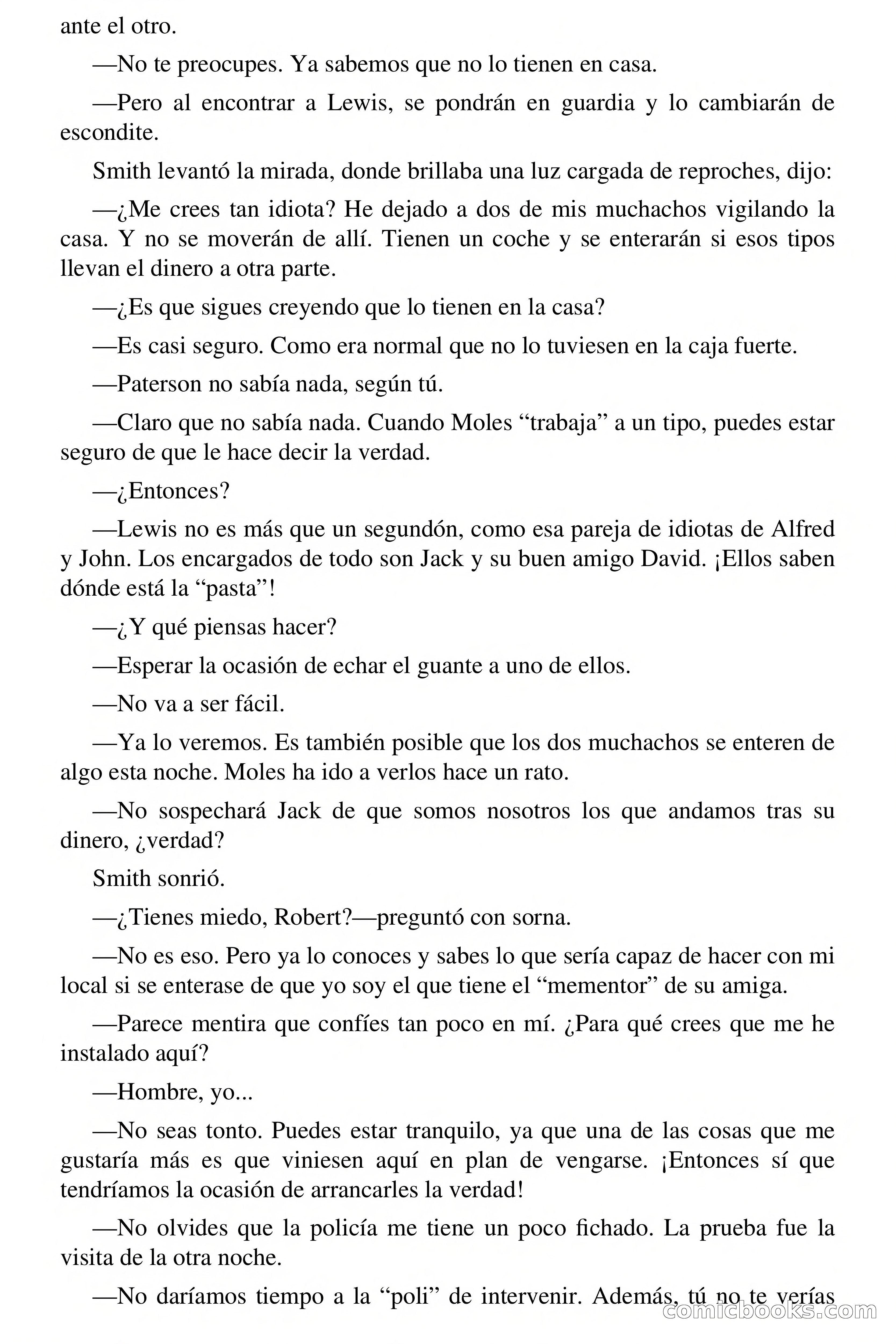 Ojo por ojo (Eye for an Eye) — page 58 of 83