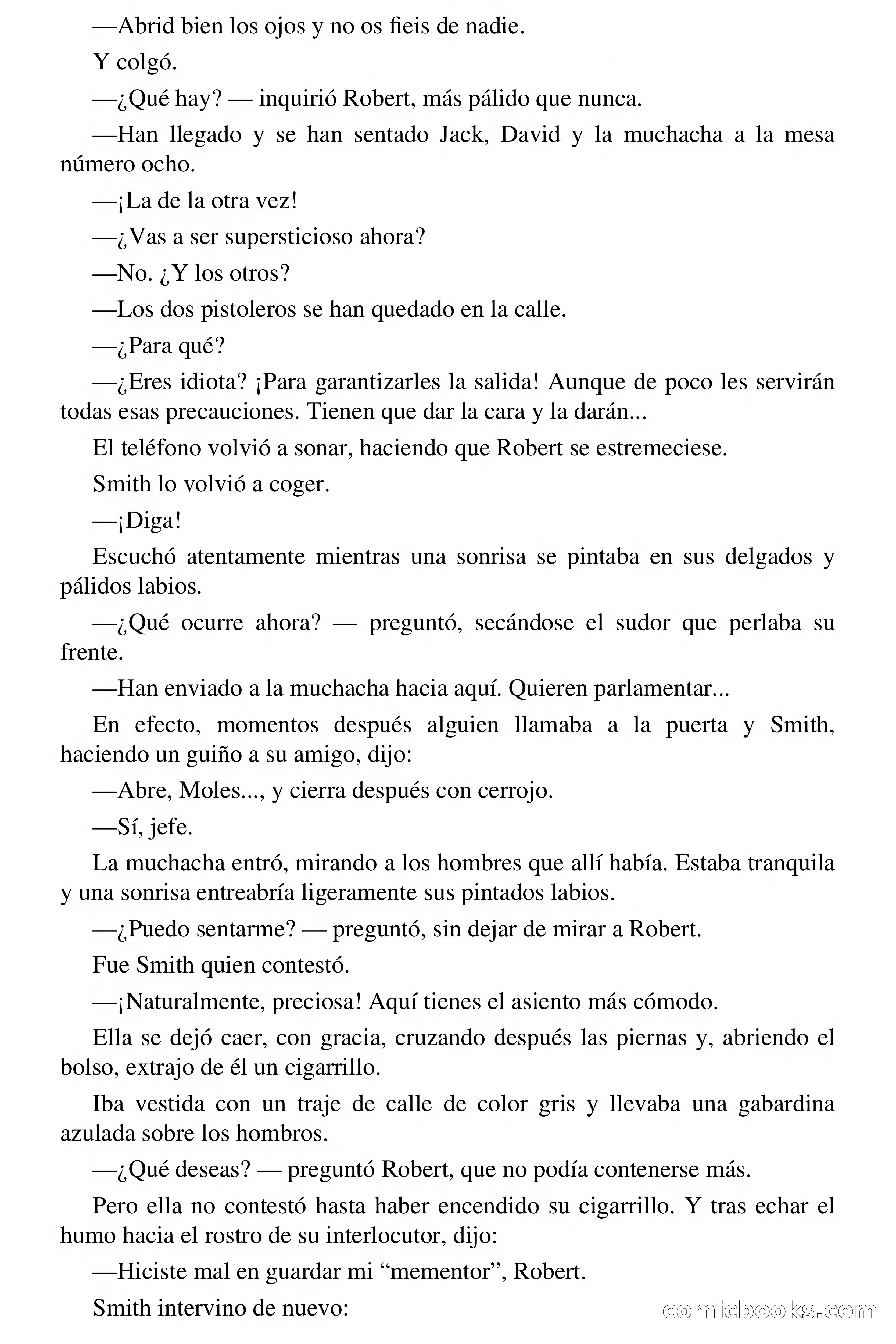 Ojo por ojo (Eye for an Eye) — page 70 of 83