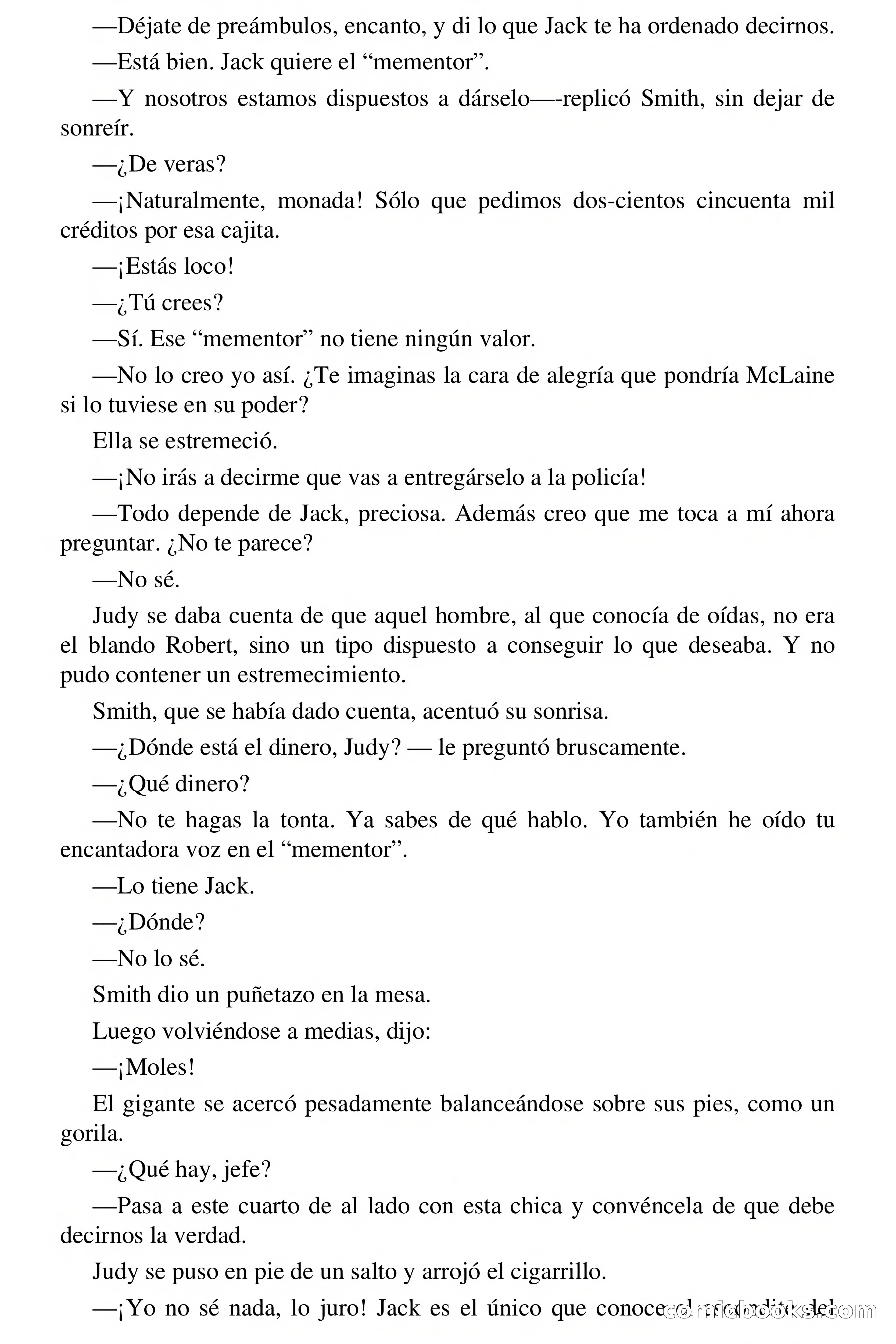 Ojo por ojo (Eye for an Eye) — page 71 of 83