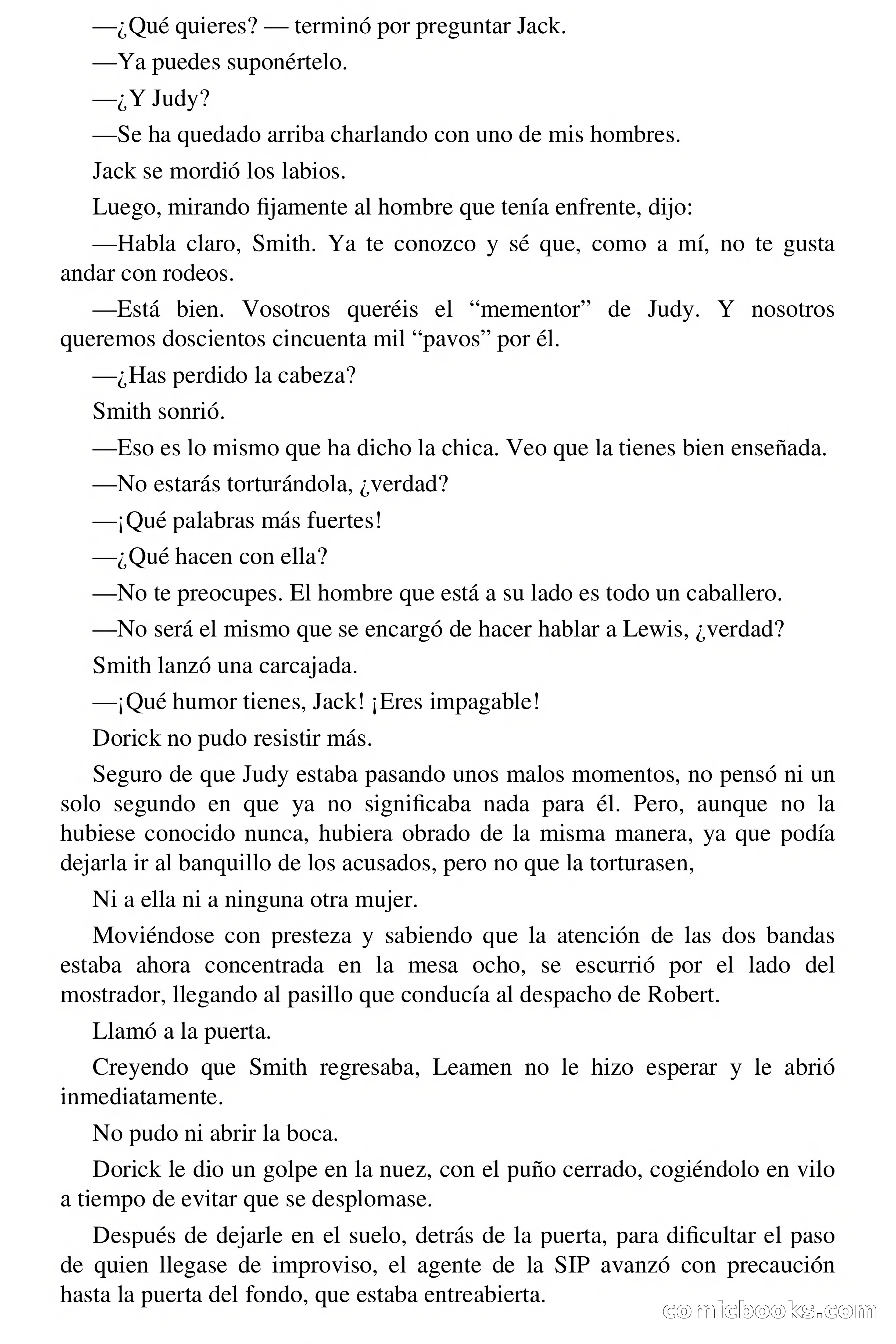 Ojo por ojo (Eye for an Eye) — page 73 of 83