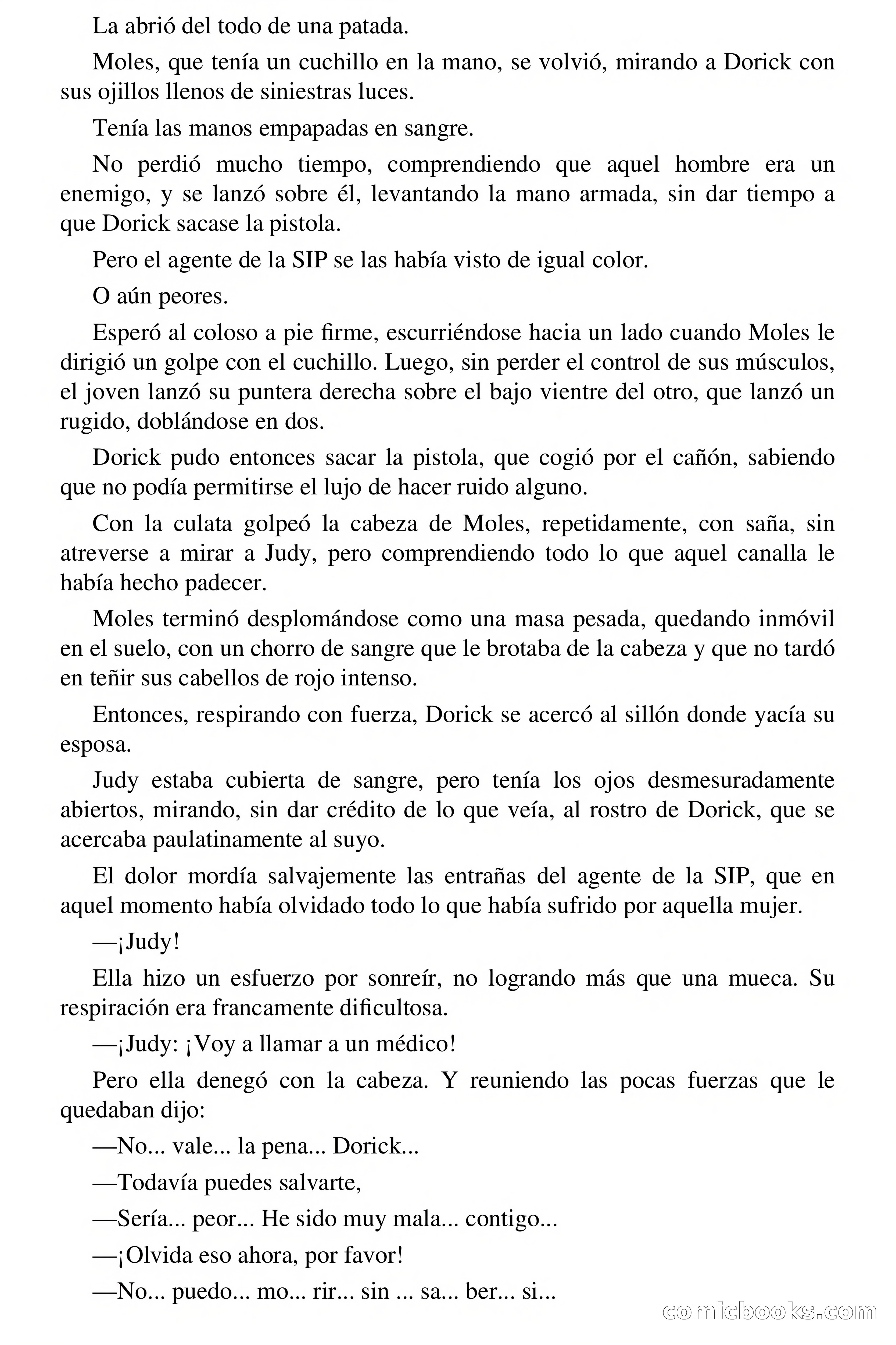 Ojo por ojo (Eye for an Eye) — page 74 of 83