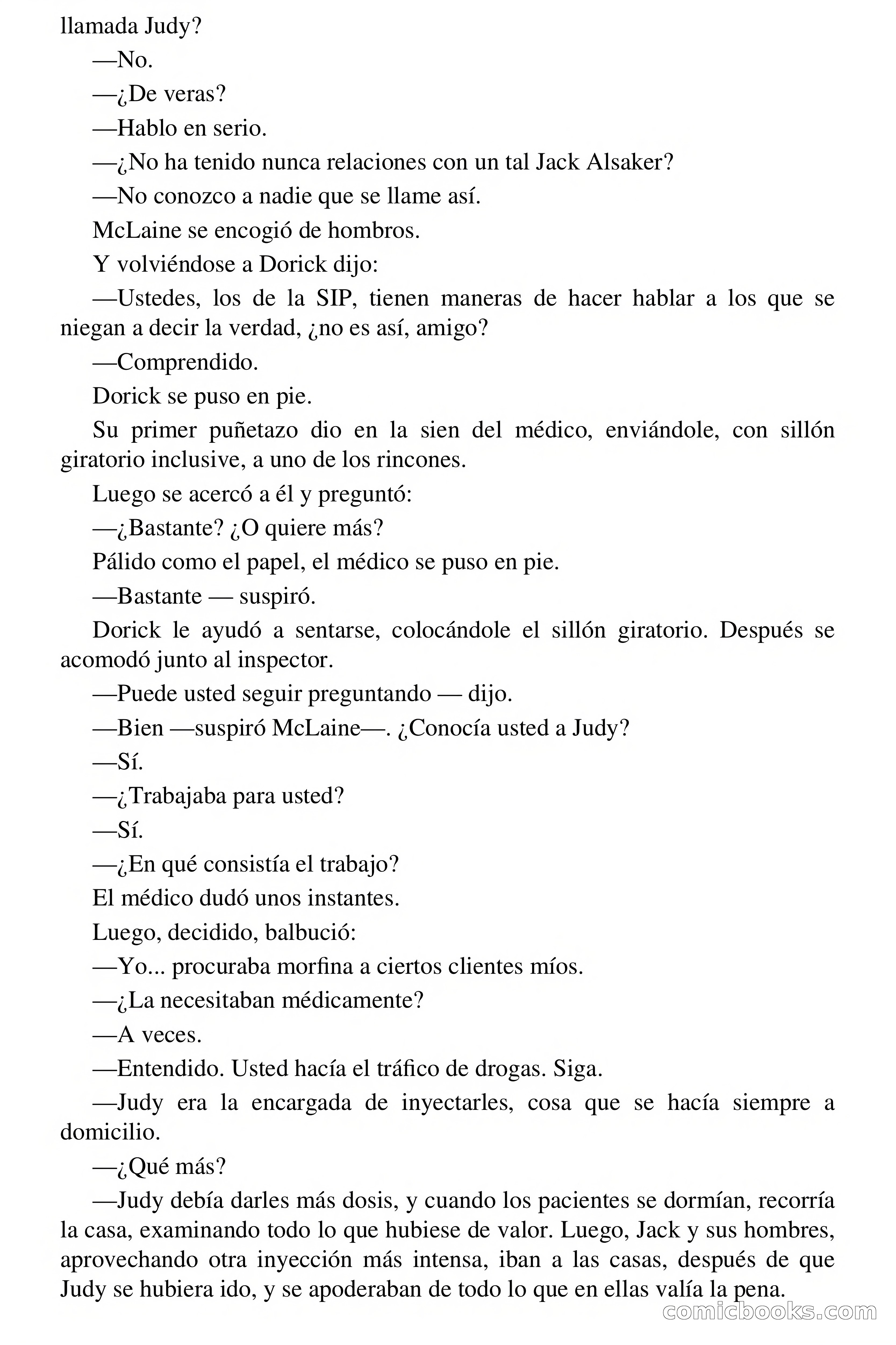 Ojo por ojo (Eye for an Eye) — page 80 of 83