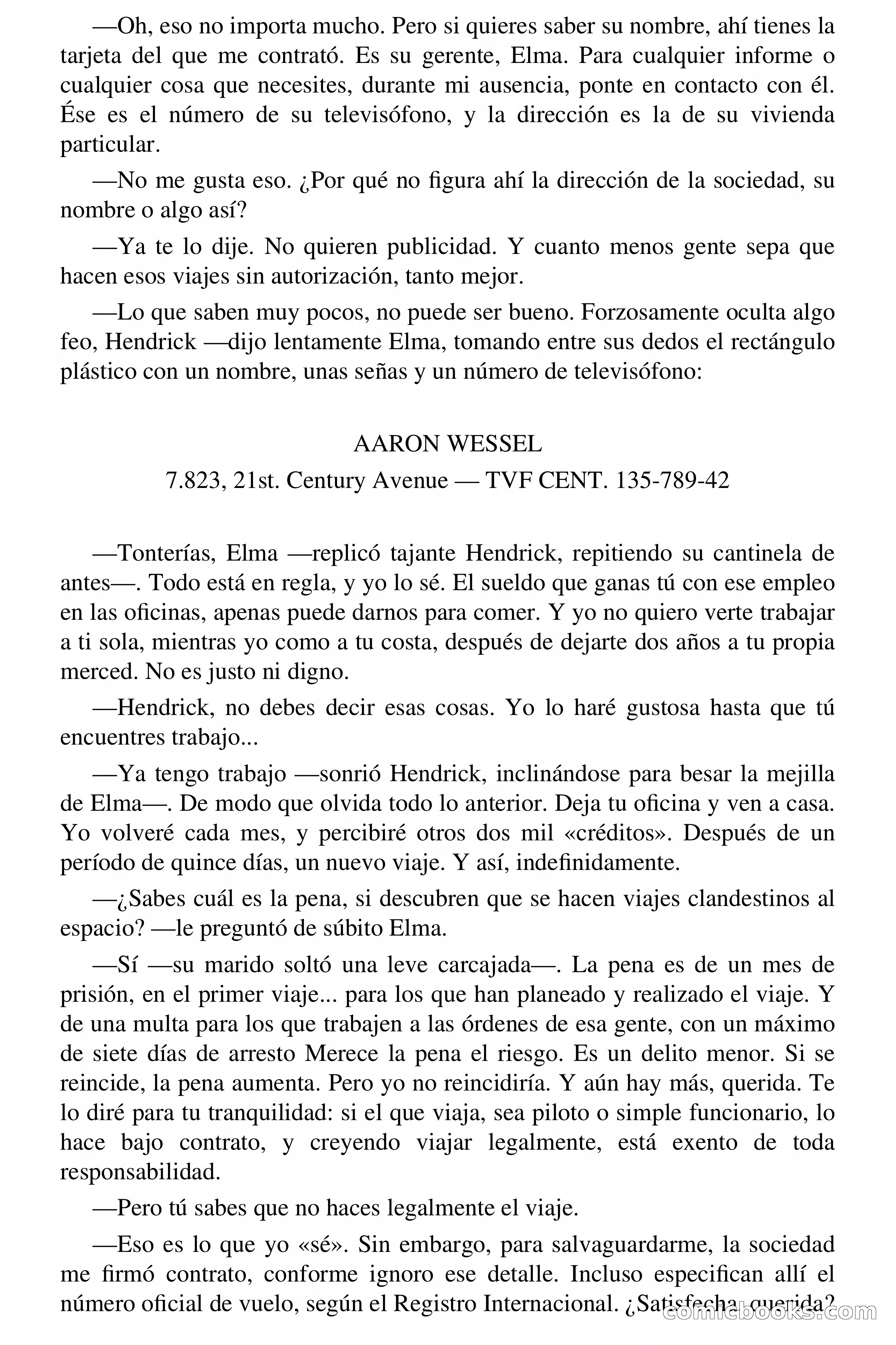 Tráfico Siniestro — page 7 of 80