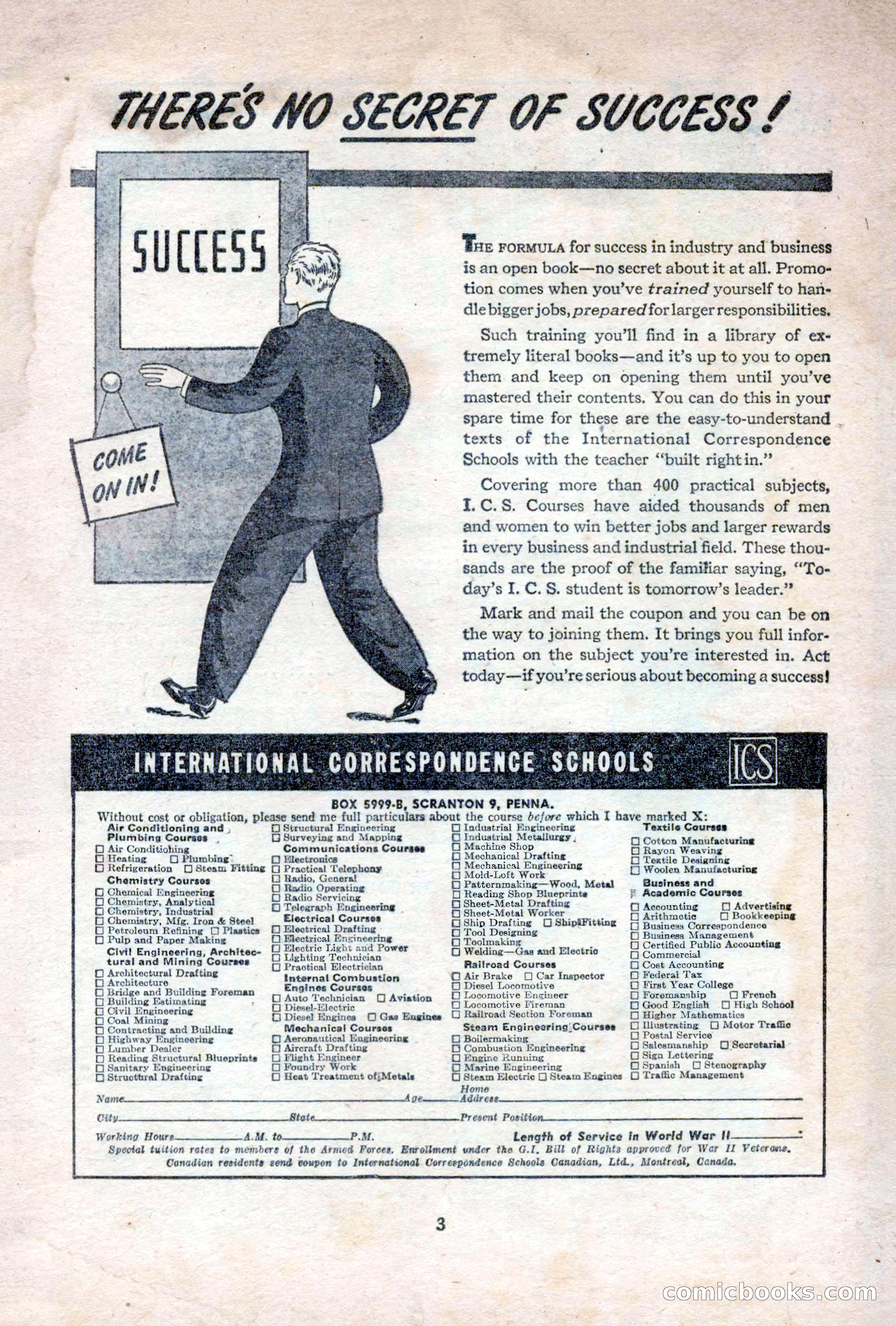 Sports Fiction, June 1947 — page 3 of 100