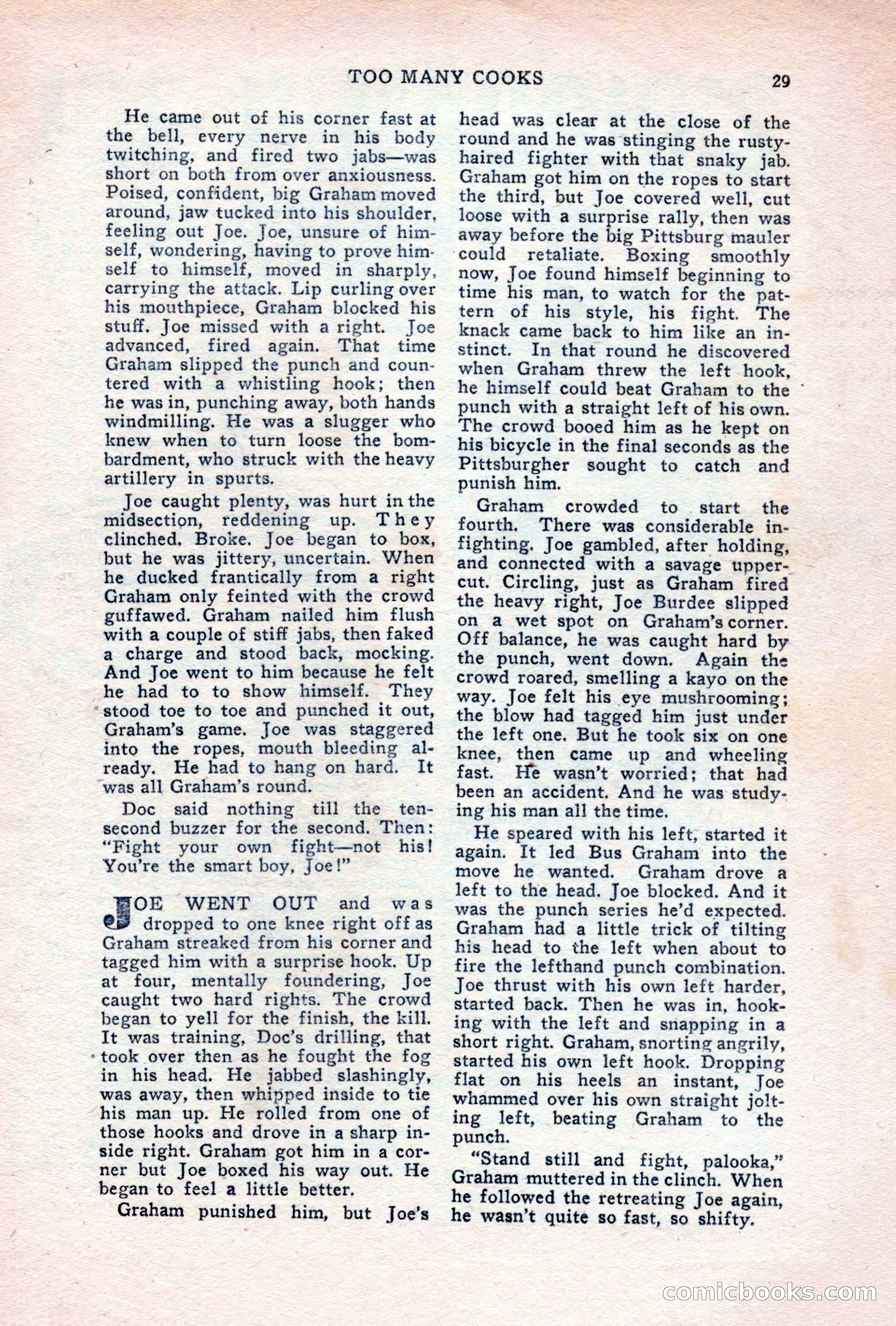 Sports Fiction, June 1947 — page 29 of 100
