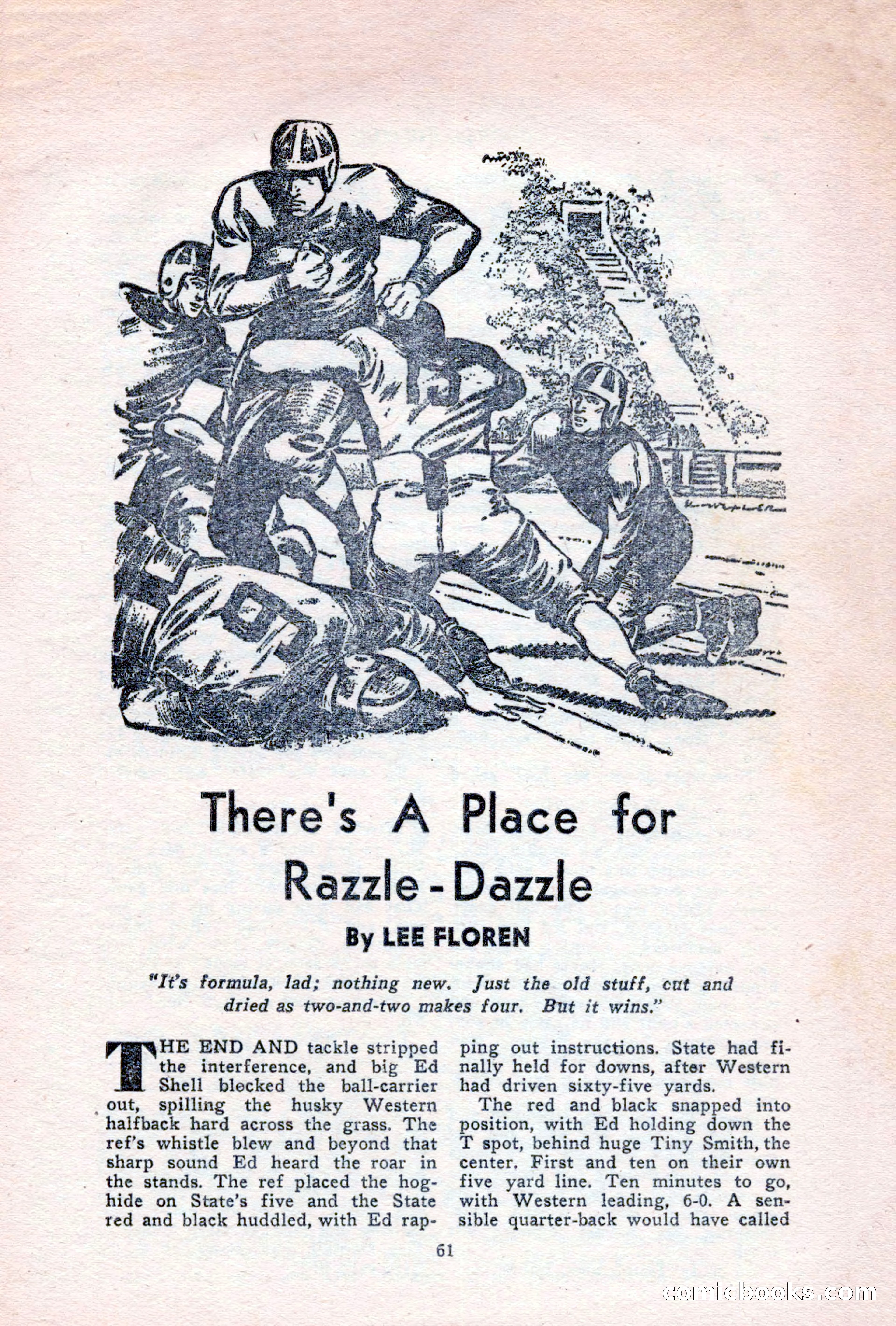 Sports Fiction, June 1947 — page 61 of 100