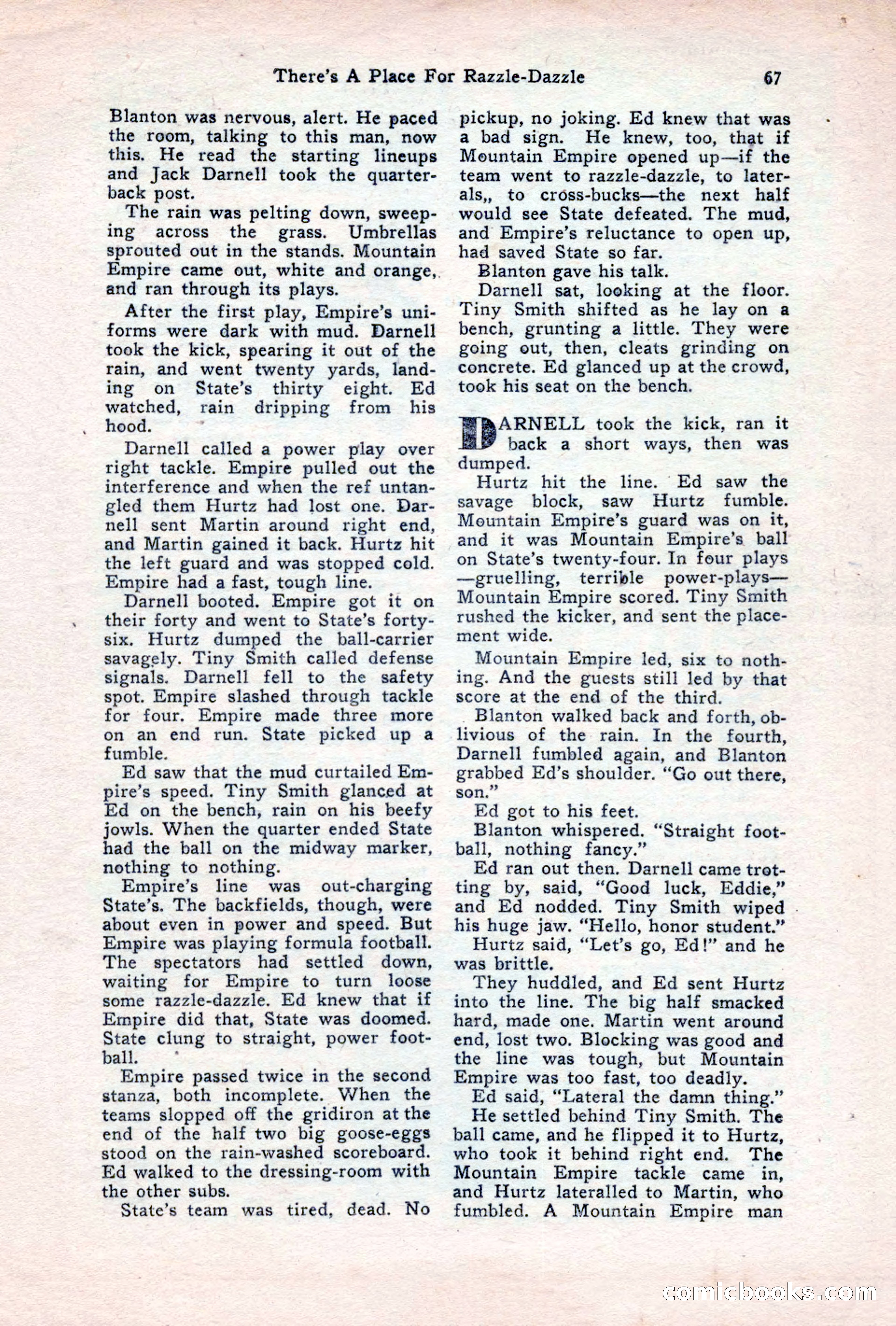 Sports Fiction, June 1947 — page 67 of 100