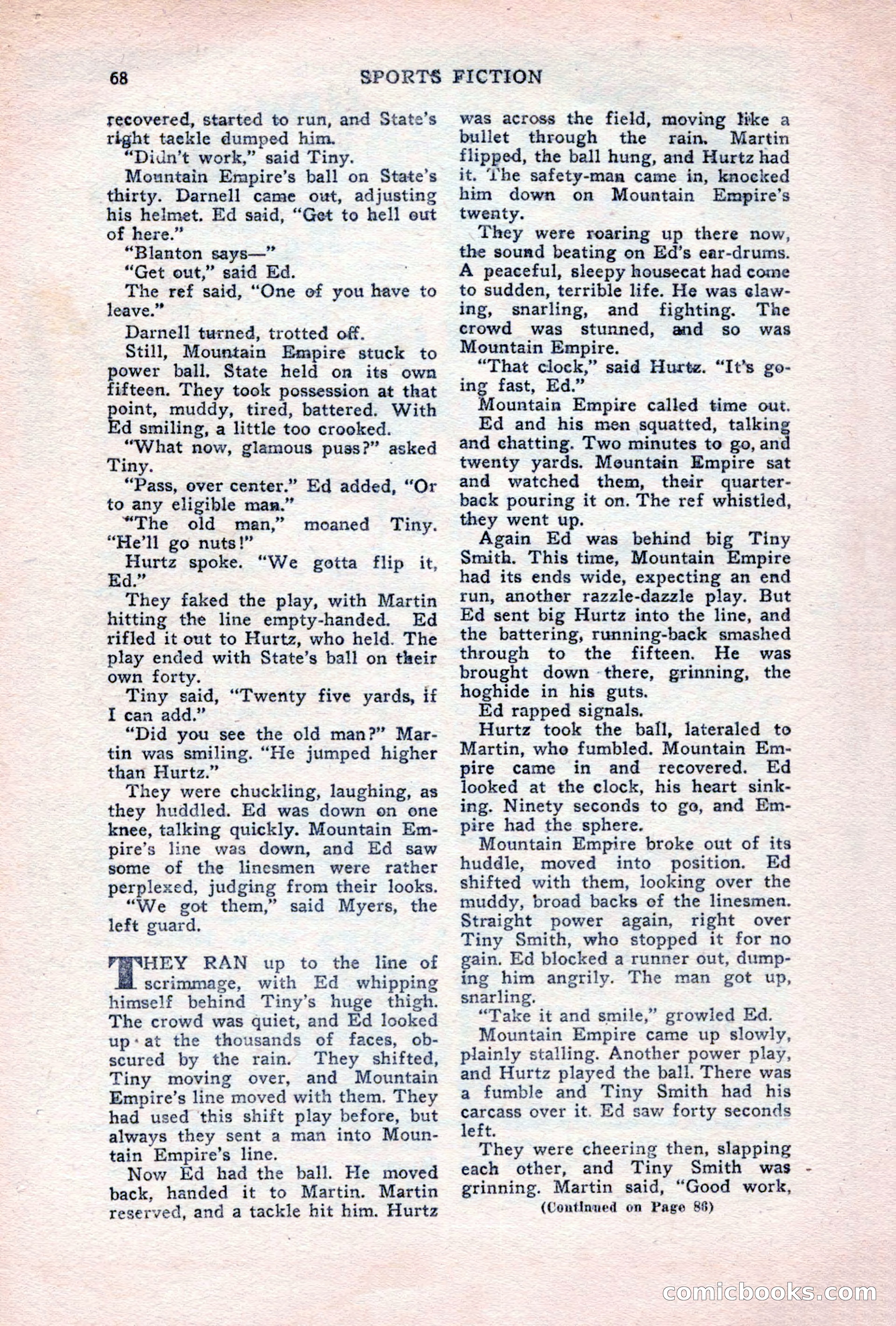 Sports Fiction, June 1947 — page 68 of 100
