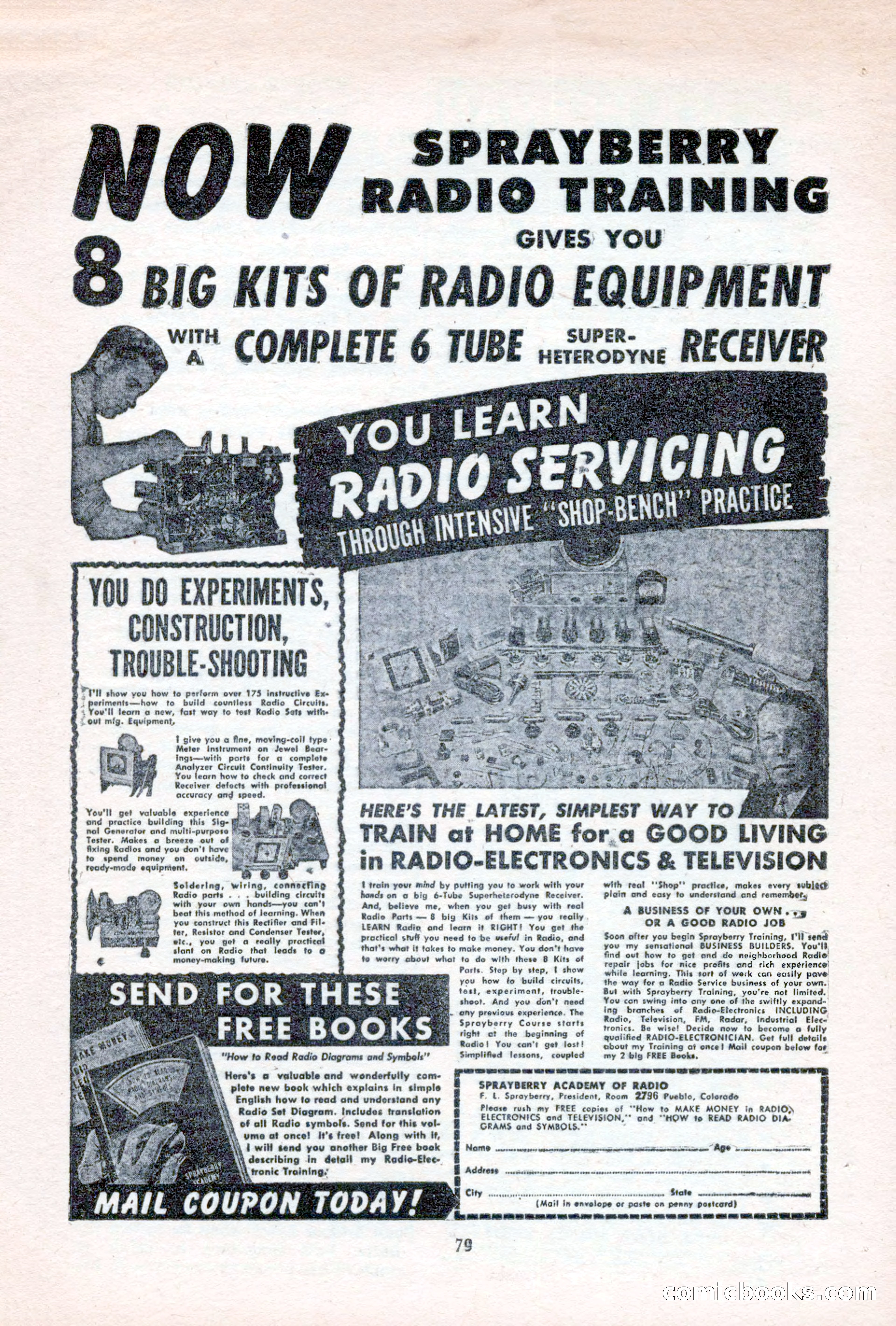 Sports Fiction, June 1947 — page 79 of 100
