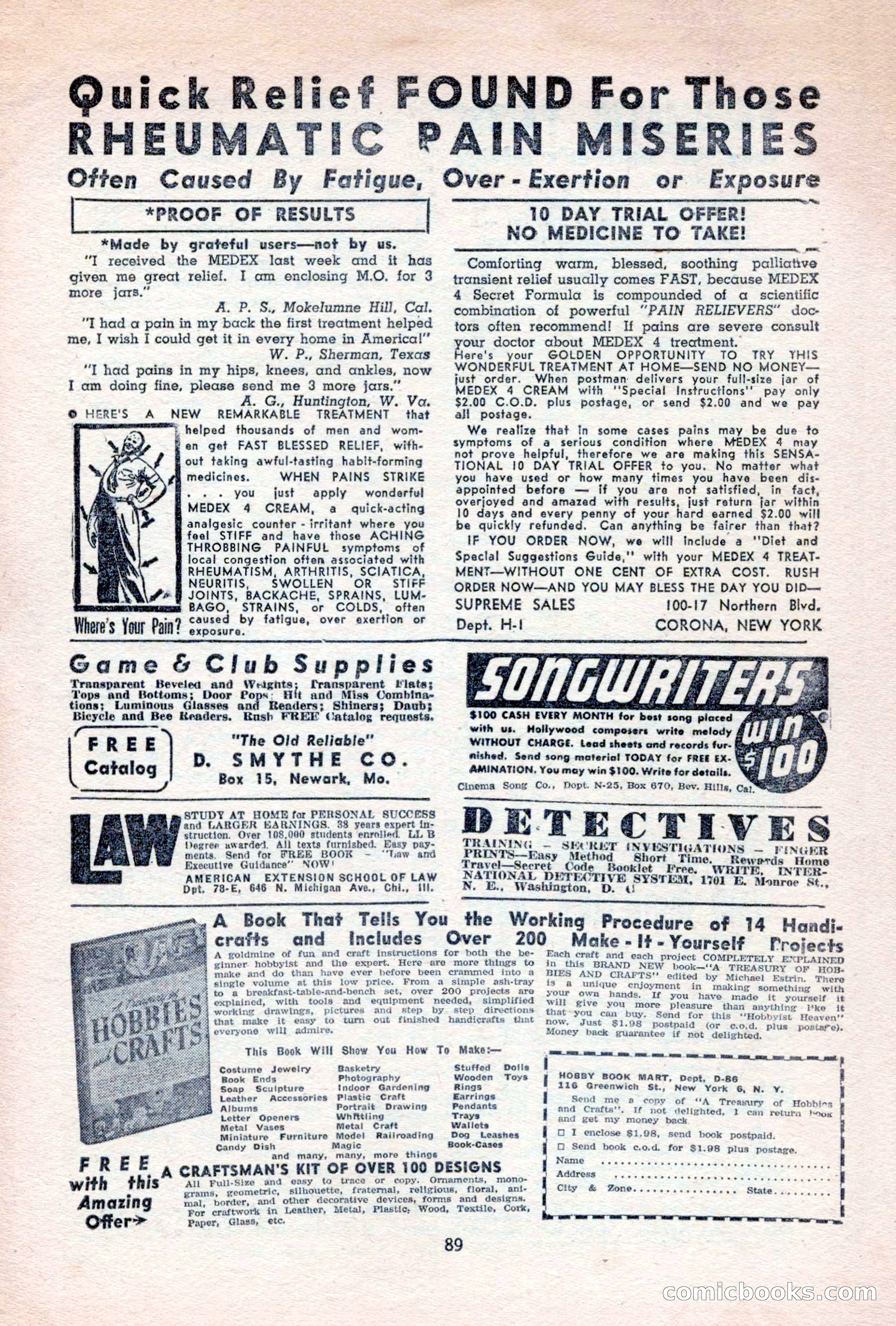 Sports Fiction, June 1947 — page 89 of 100